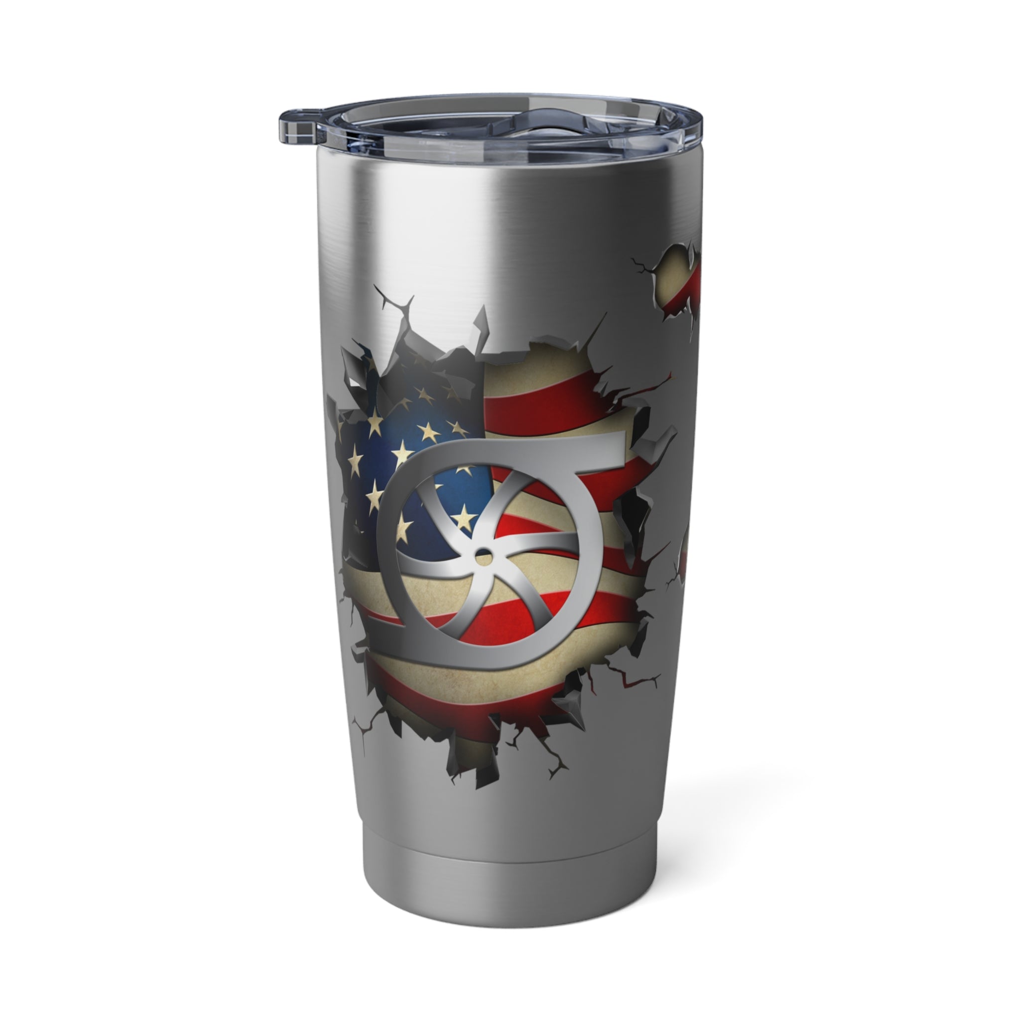 US Navy Gas Turbine Systems Technician Navy GS 3D Break Effect Vagabond 20oz Tumbler