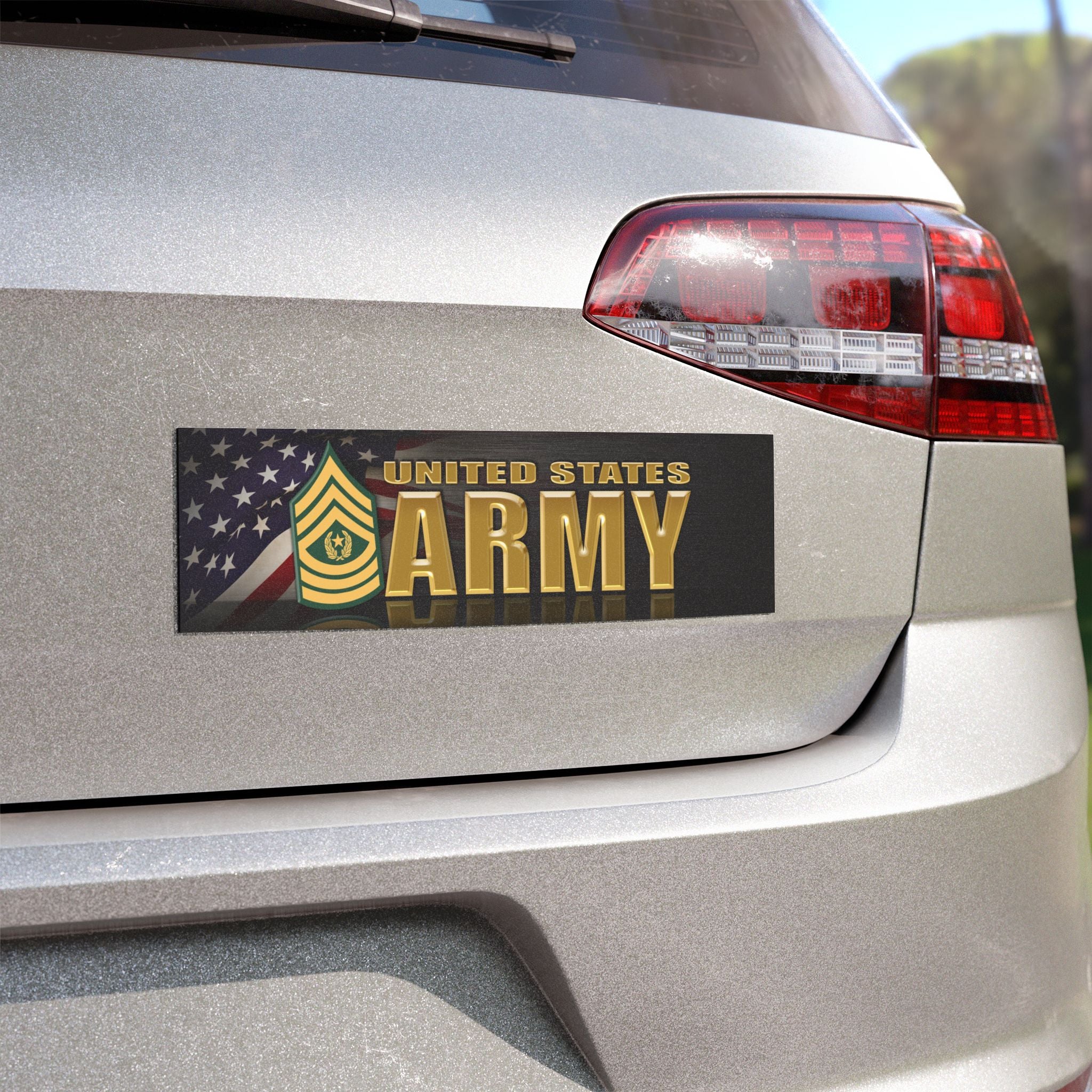 US Army E-9 Command Sergeant Major E9 CSM Noncommissioned Officer Ranks Car Magnets