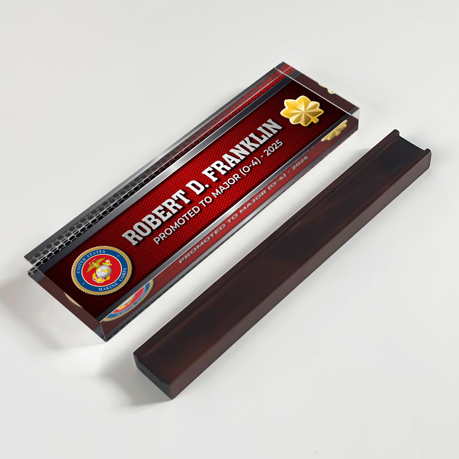 Custom U.S. MARlNE Corps Acrylic Plaque – Personalized Military Gift