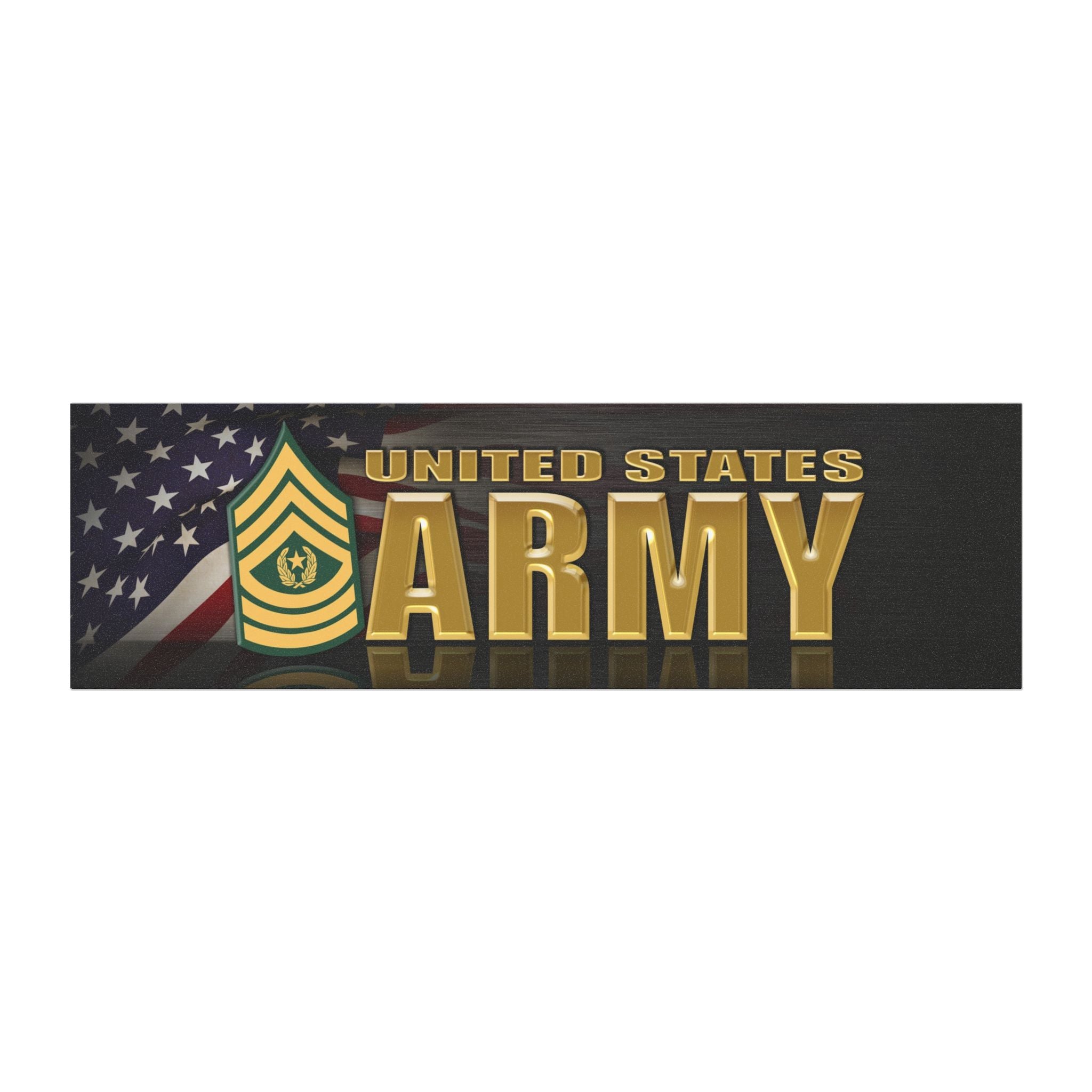 US Army E-9 Command Sergeant Major E9 CSM Noncommissioned Officer Ranks Car Magnets