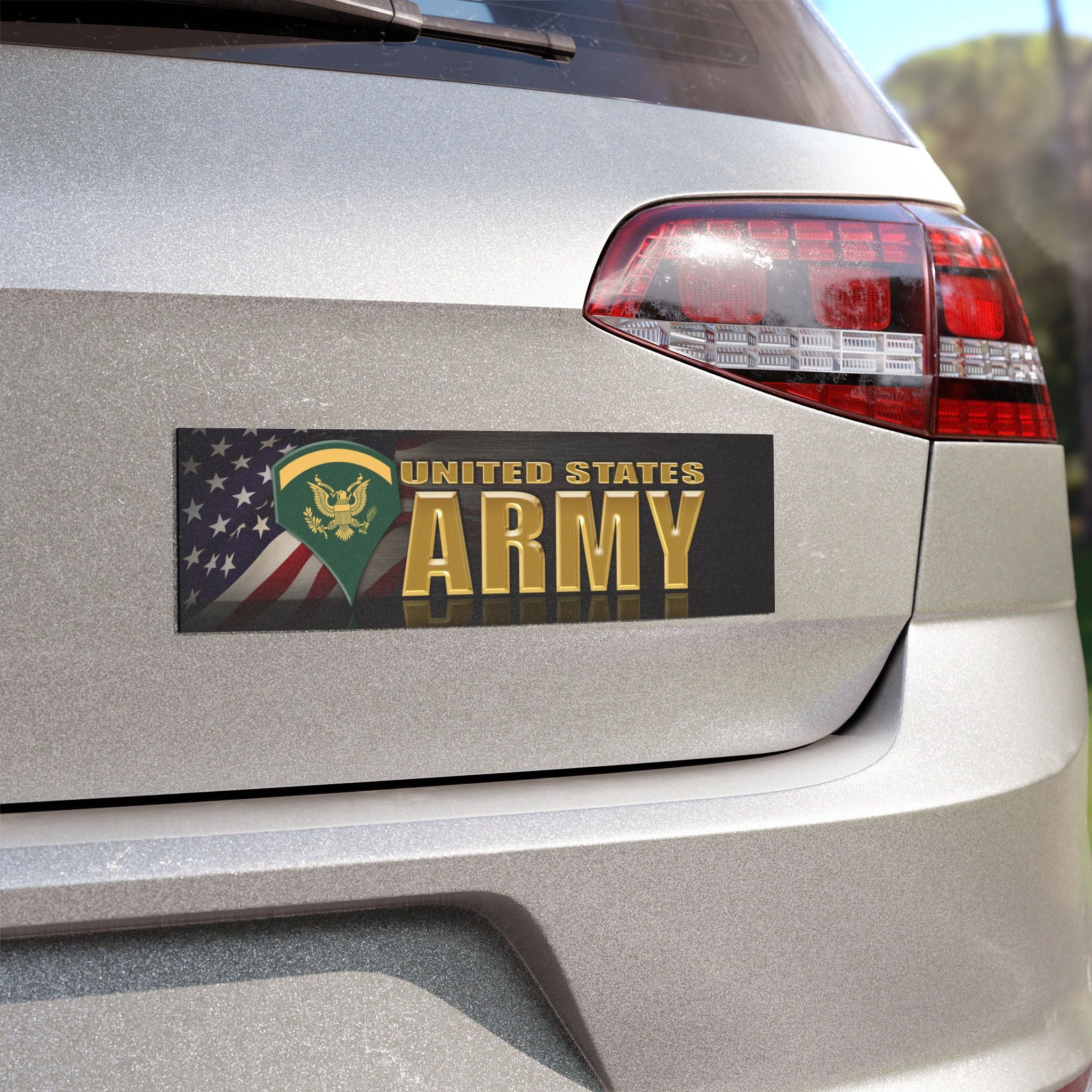 US Army E-5 SPC E5 Specialist Ranks Car Magnets