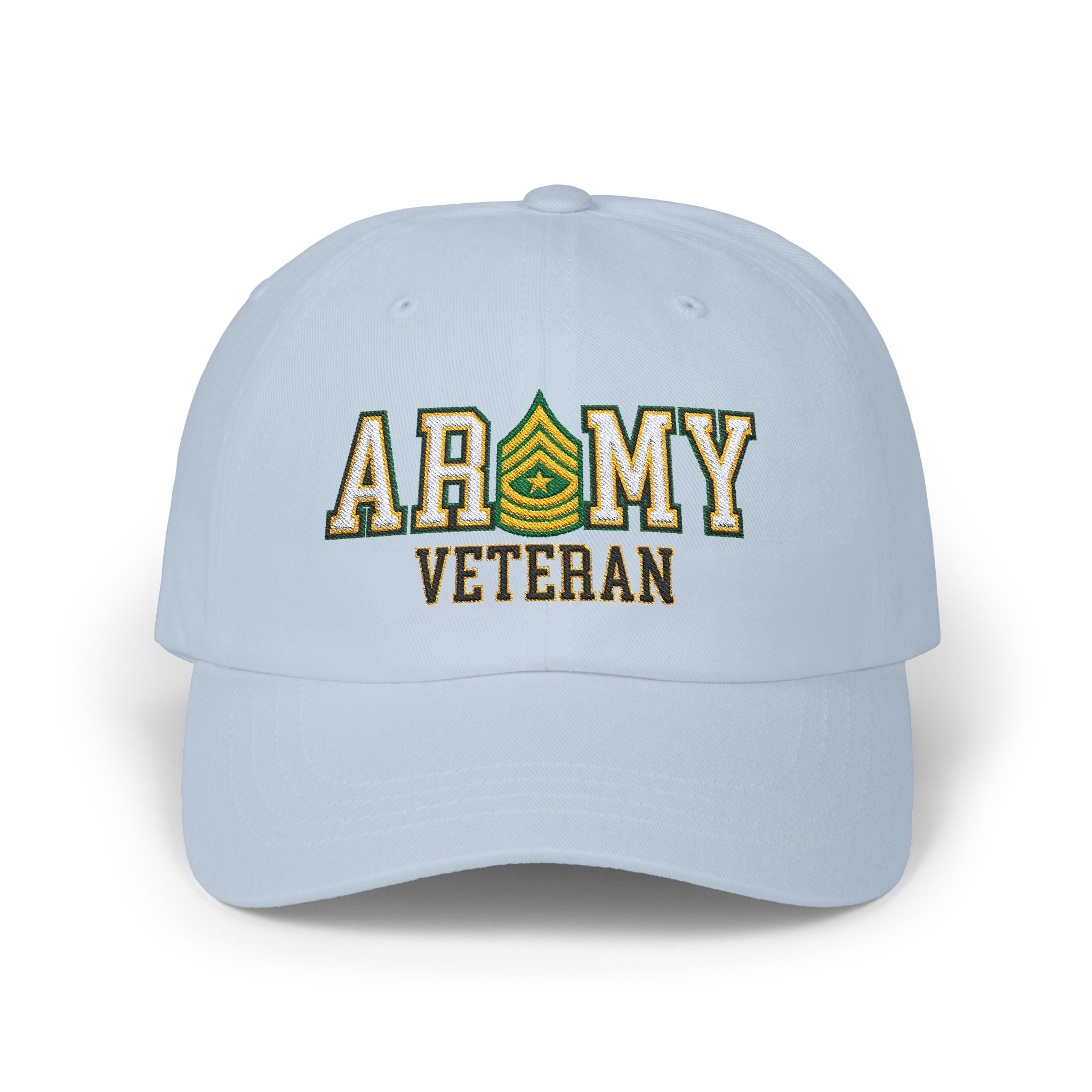 US Army E-9 Sergeant Major E9 SGM Noncommissioned Officer Veteran Embroidered Classic Dad Cap