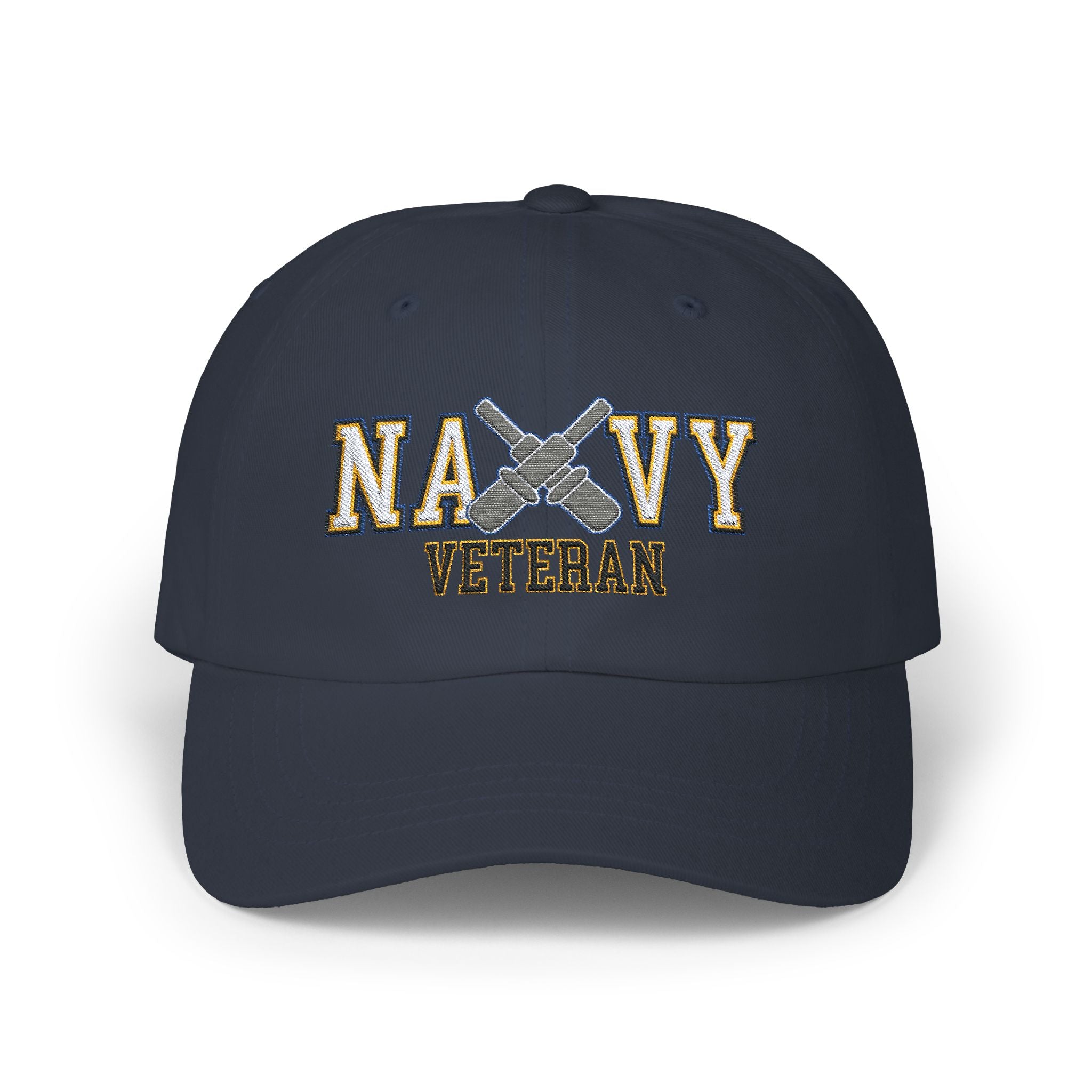 US Navy GM Veteran Embroidered Classic Dad Hat