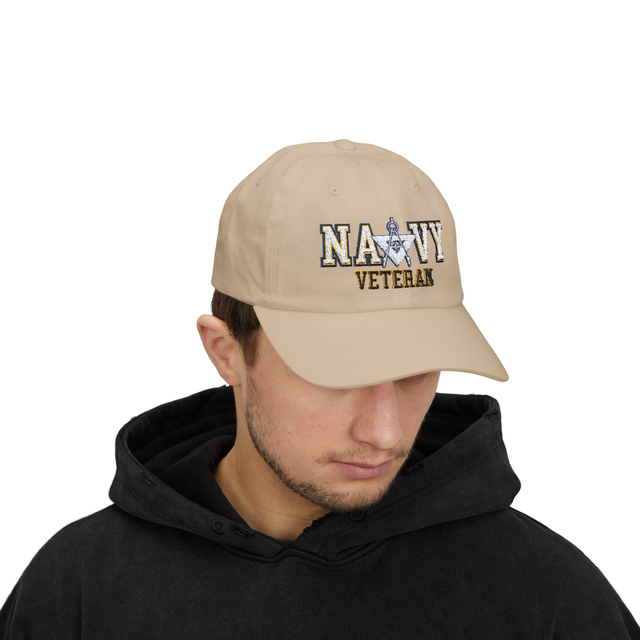 US Navy DM Veteran Embroidered Classic Dad Hat