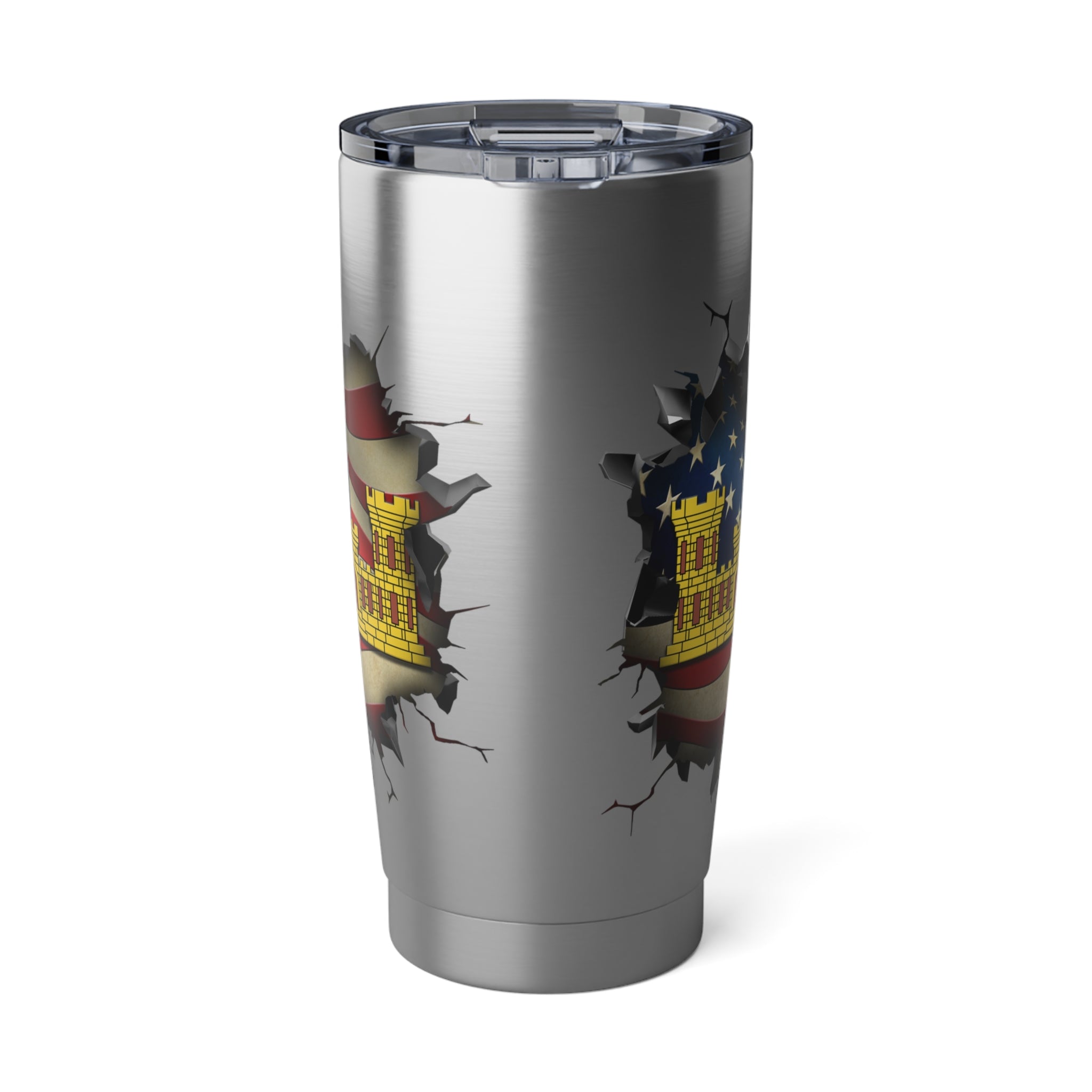 US Army Corps of Engineers 3D Break Effect Vagabond 20oz Tumbler