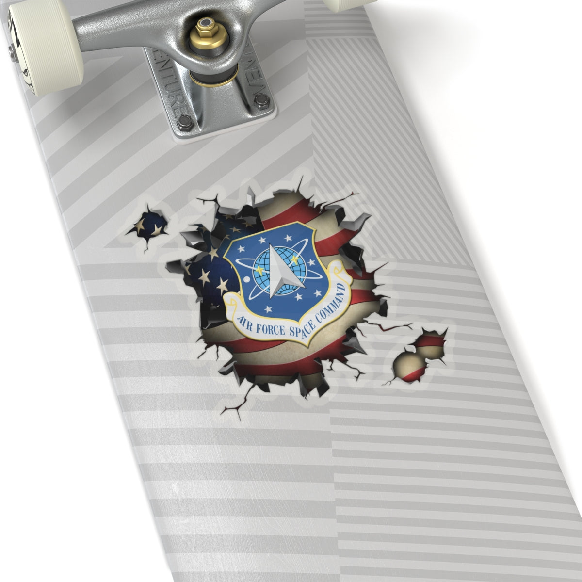 US Air Force Space Command 3D Break Effect Stickers