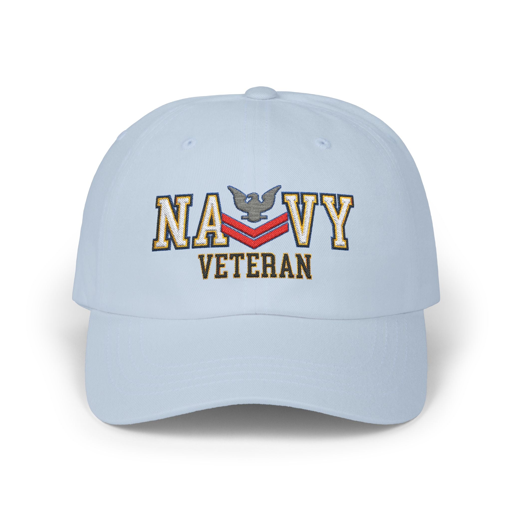 US Navy E-5 Petty Officer Second Class E5 PO2 Collar Device  Veteran Embroidered Classic Dad Hat