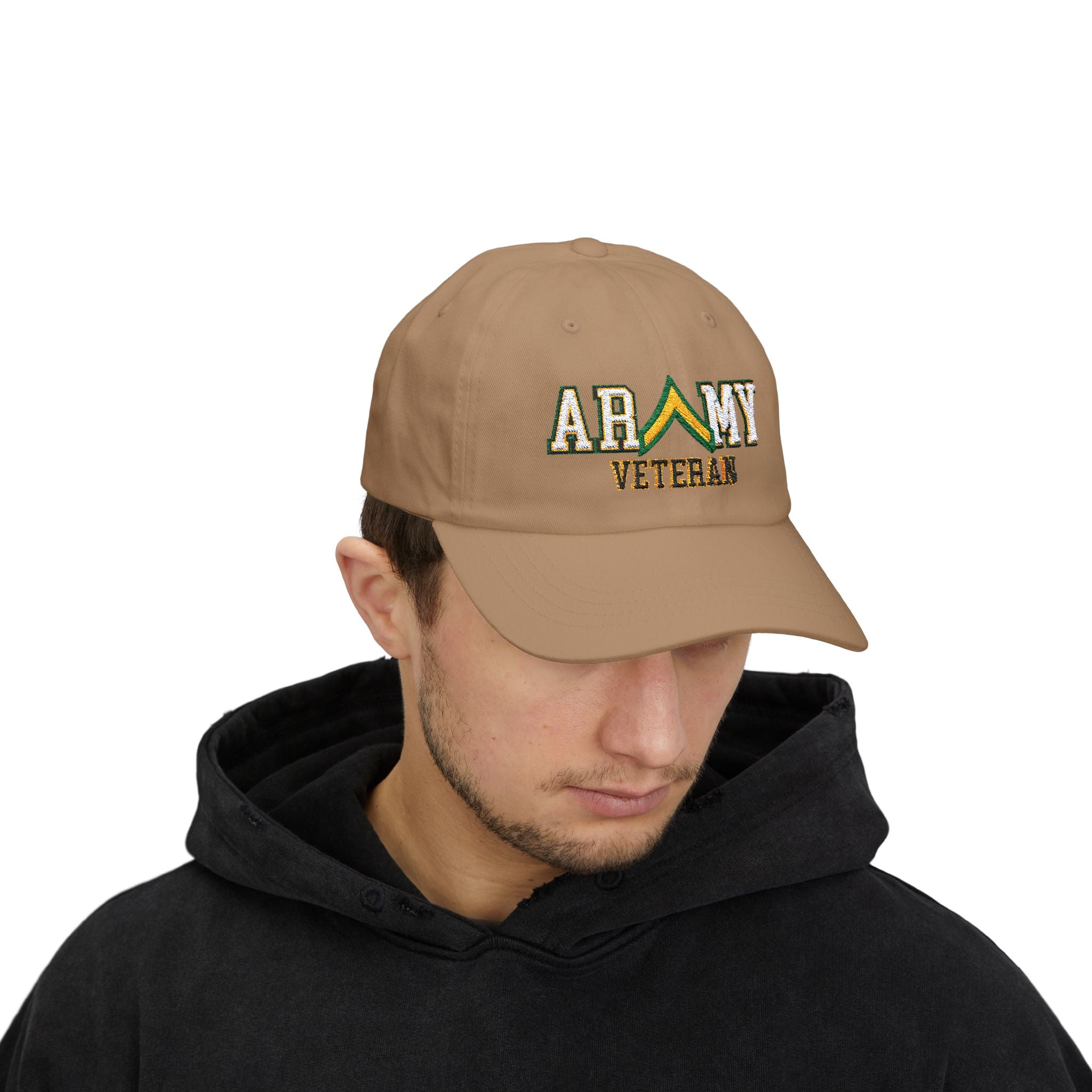 US Army E-2 PV2 E2 Private Second Class Veteran Embroidered Classic Dad Cap