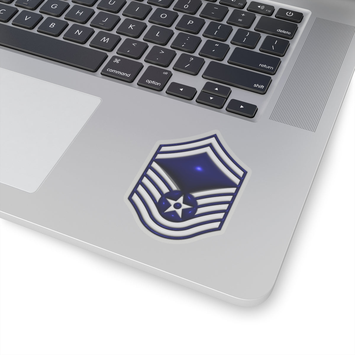 US Air Force E-8 Senior Master Sergeant SMSgt 3D Effect Stickers