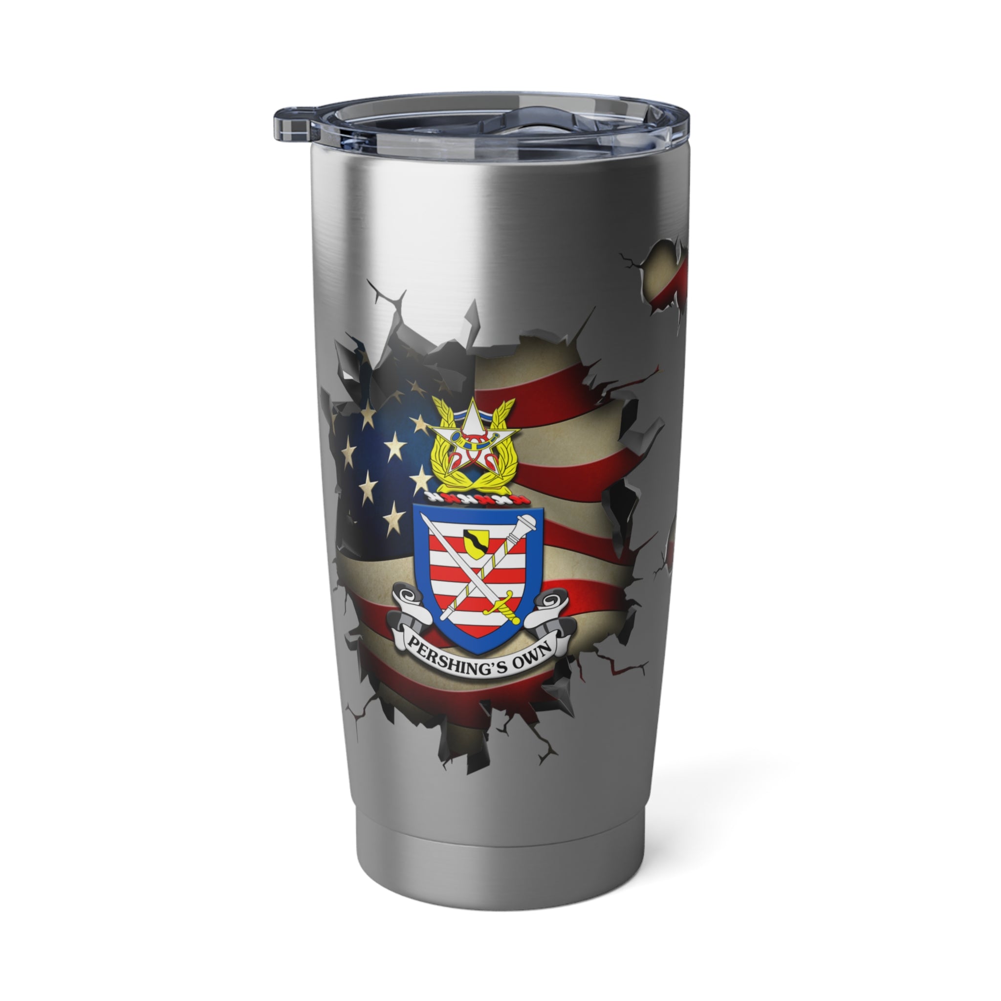 US army band pershing_s own 3D Break Effect Vagabond 20oz Tumbler