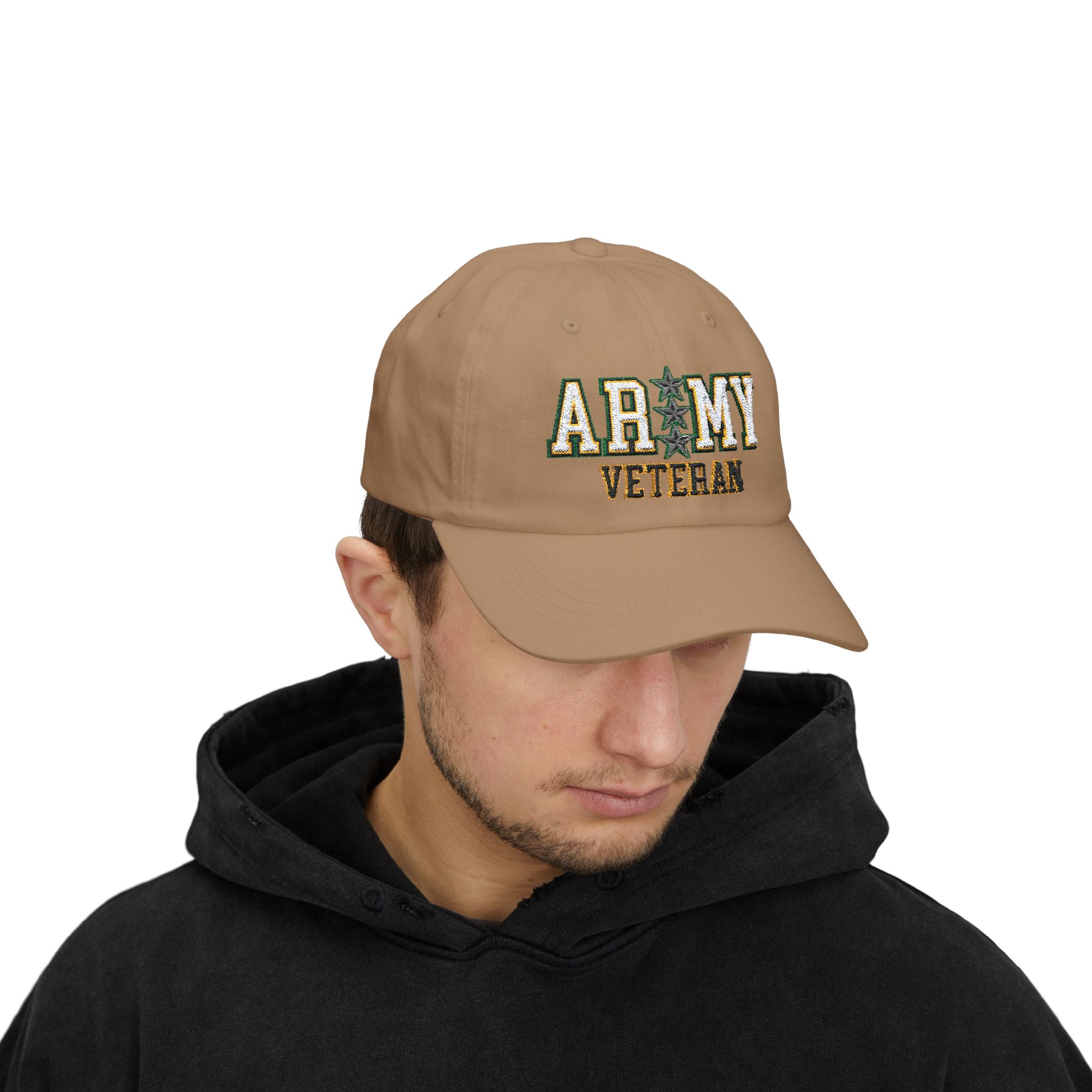 US Army O-9 Lieutenant General O9 LTG General Officer Veteran Embroidered Classic Dad Cap