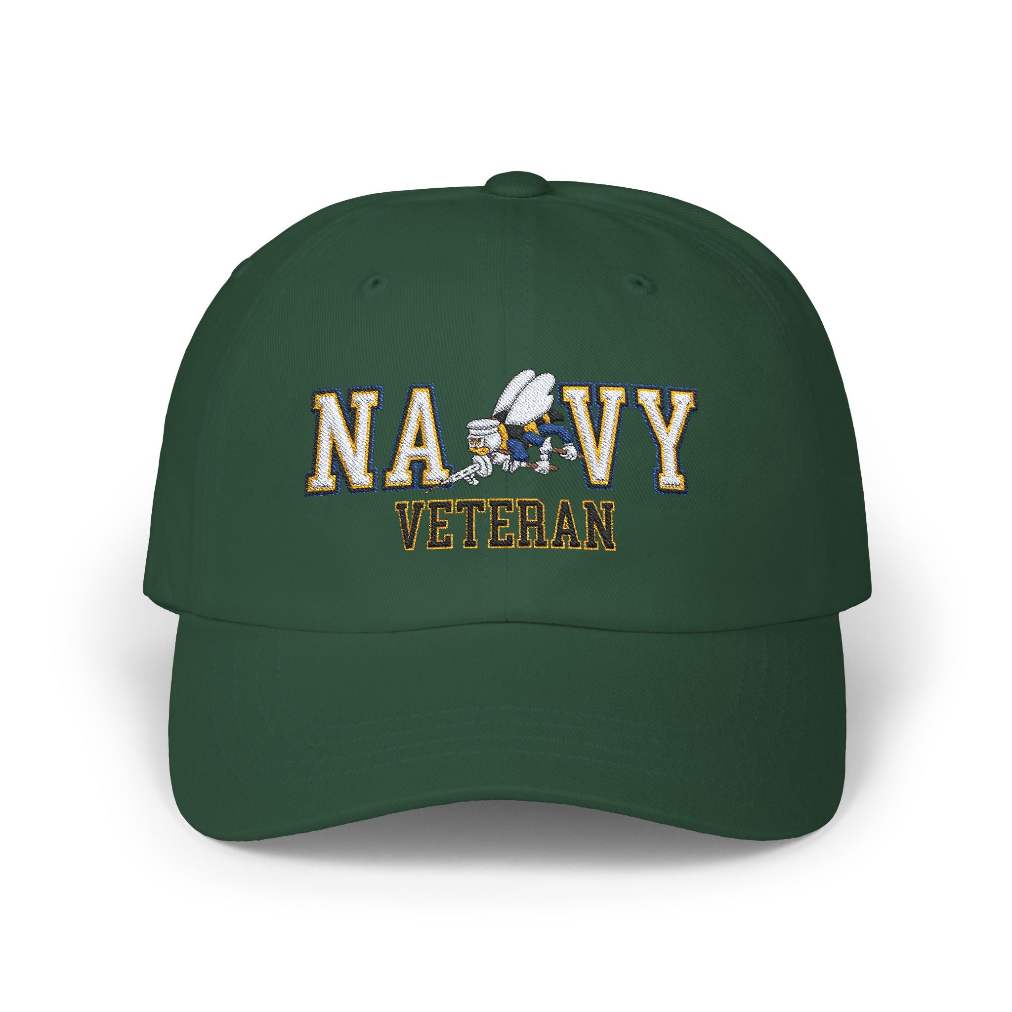 US Navy Seabees Veteran Embroidered Classic Dad Hat