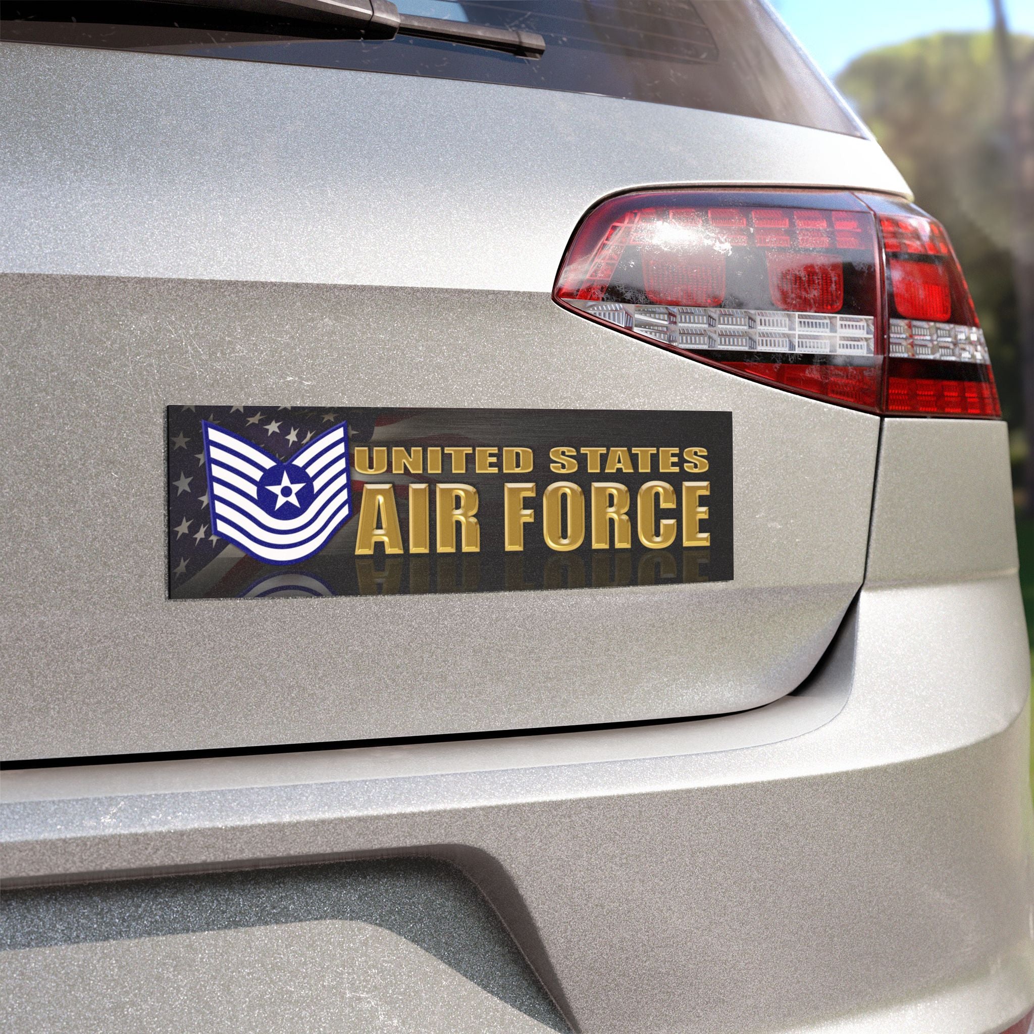 US Air Force E-7 Old Style Rank Car Magnets