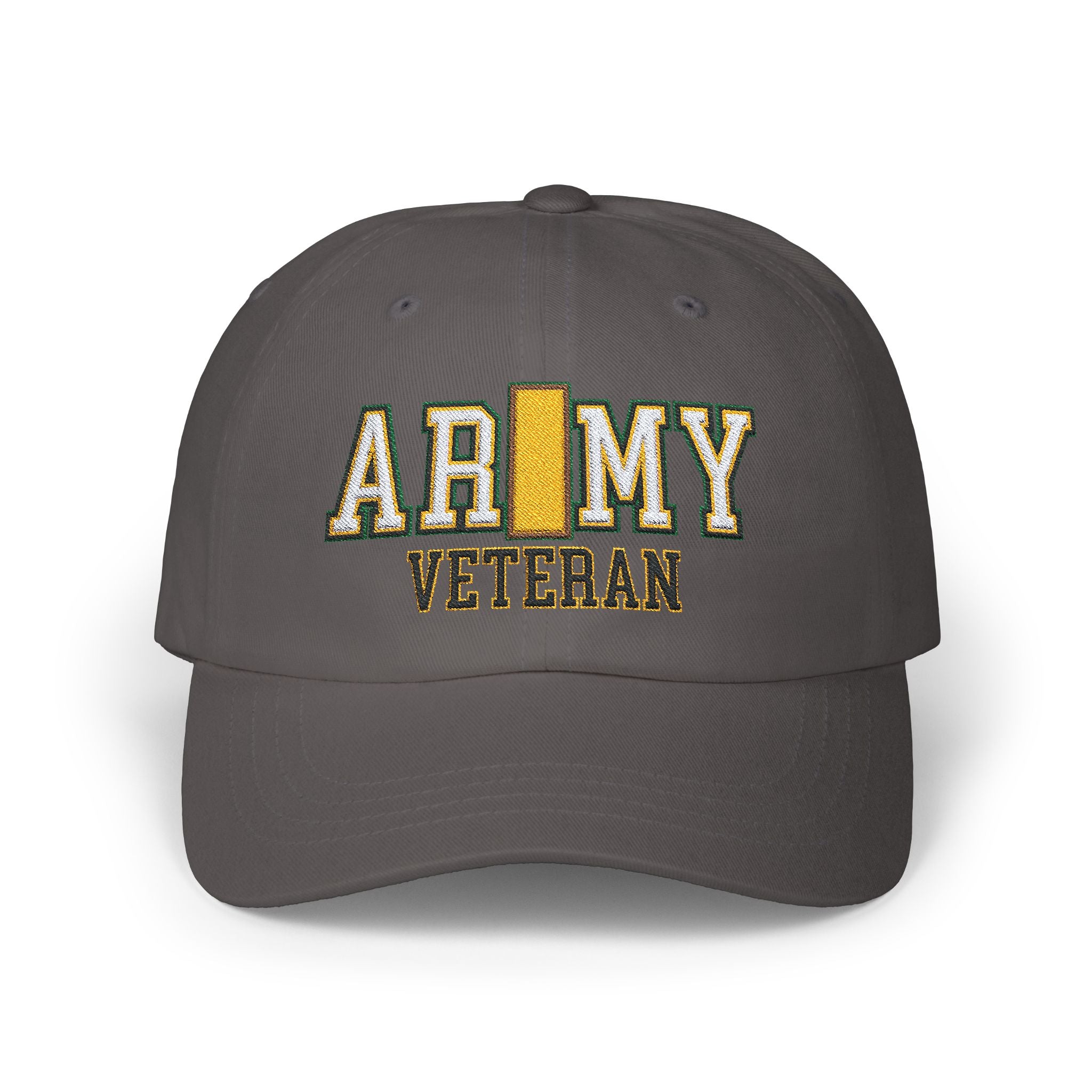 US Army O-1 Second Lieutenant O1 2LT Commissioned Officer Veteran Embroidered Classic Dad Cap