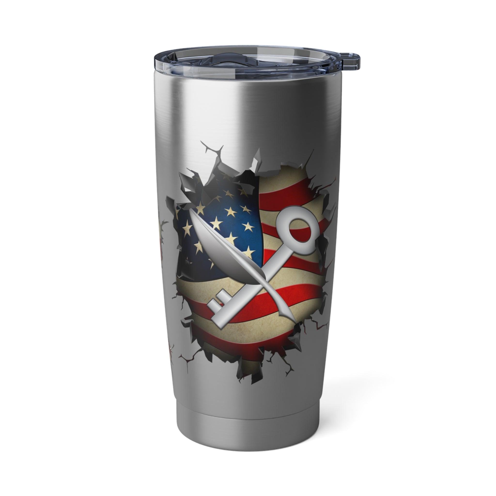 US Navy Ship_s Serviceman Navy SH 3D Break Effect Vagabond 20oz Tumbler