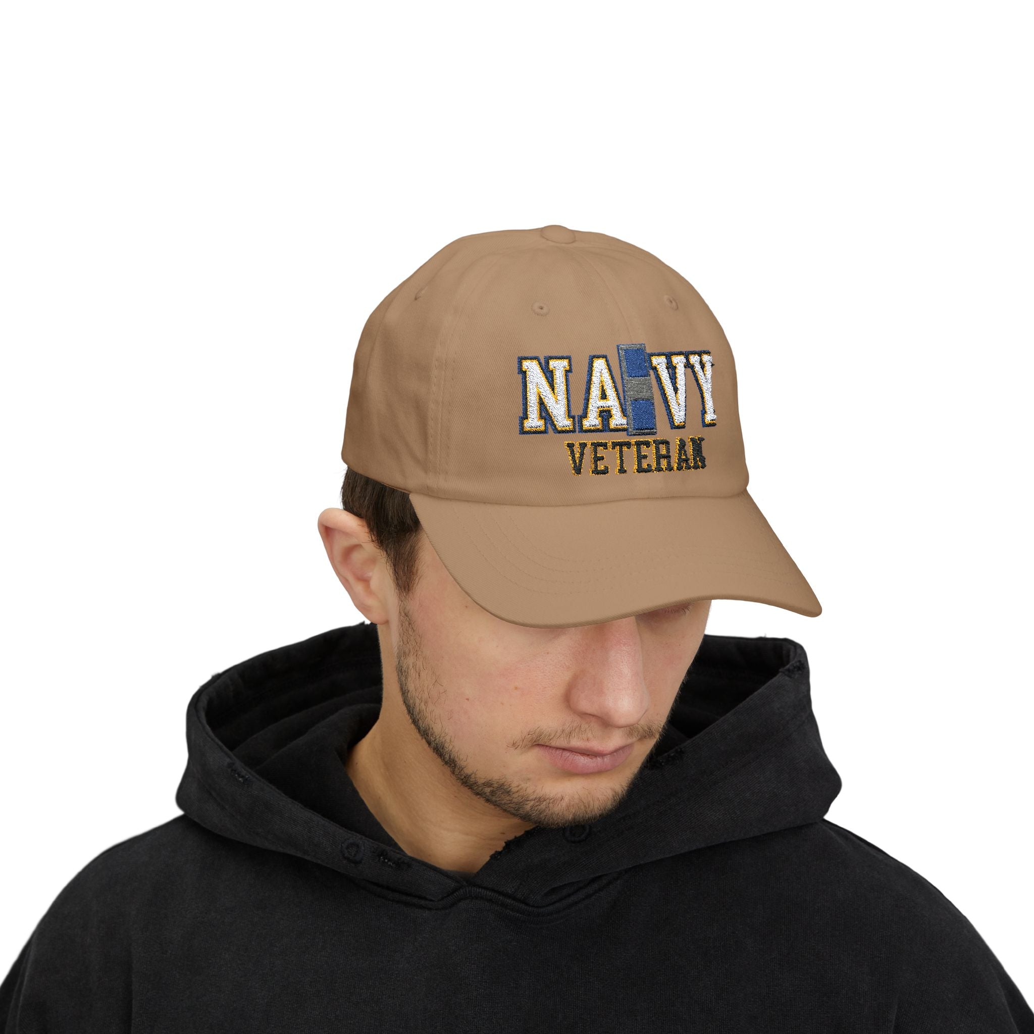 US Navy W-3 Chief Warrant Officer 3 W3 CW3 Warrant Officer Veteran Embroidered Classic Dad Hat