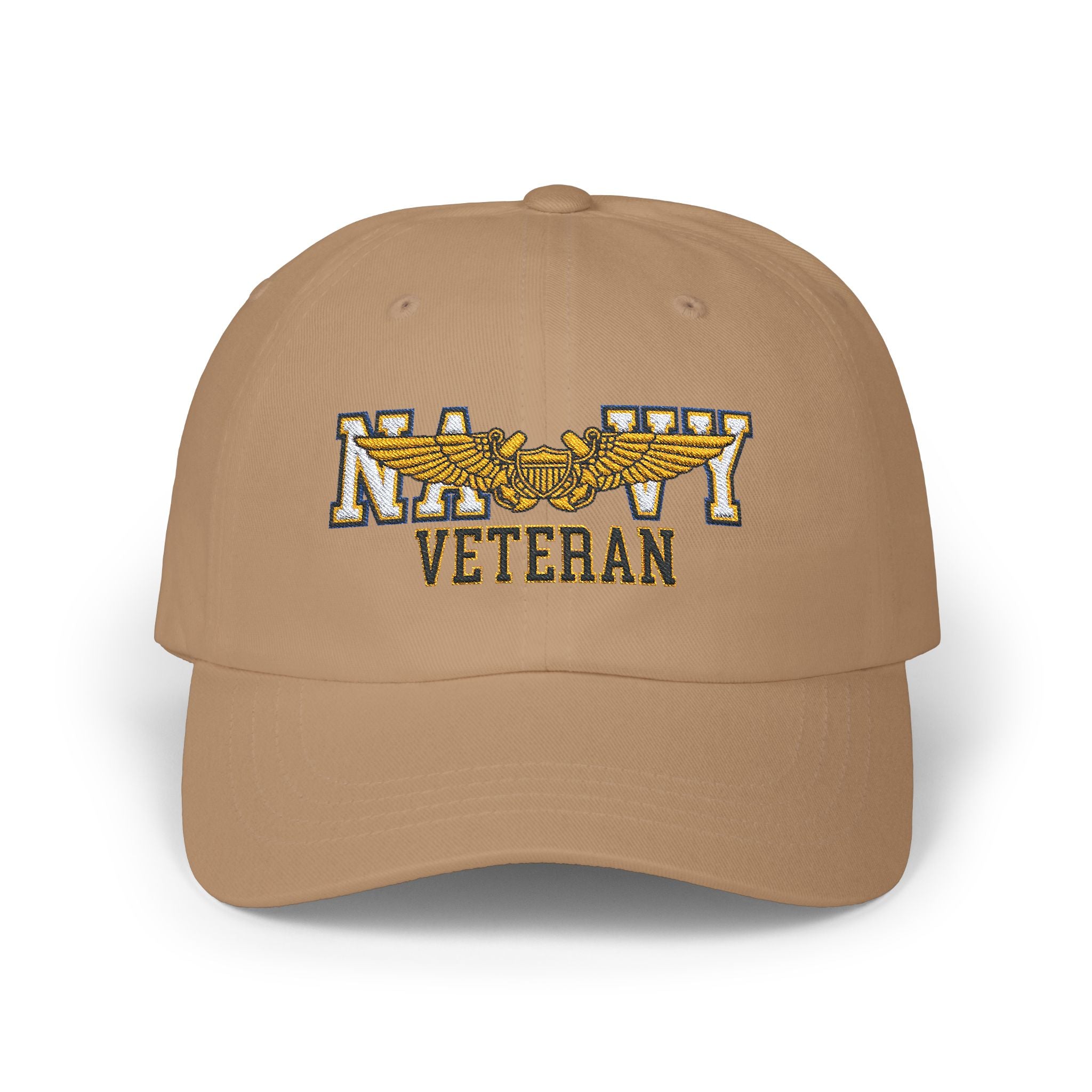 US Navy Naval Flight Officer Veteran Embroidered Classic Dad Hat