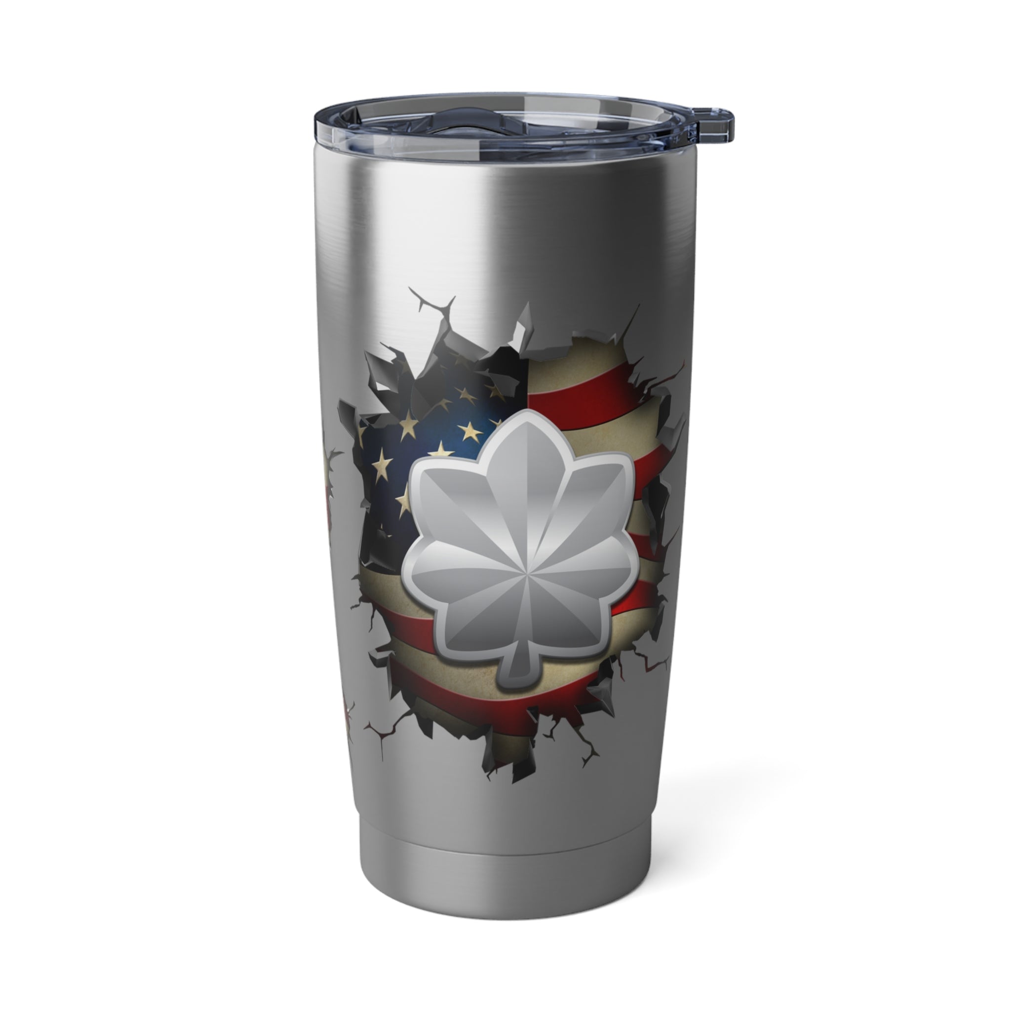 US Air Force O-5 Lieutenant Colonel Lt Co O5 Field Officer Ranks 3D Break Effect Vagabond 20oz Tumbler