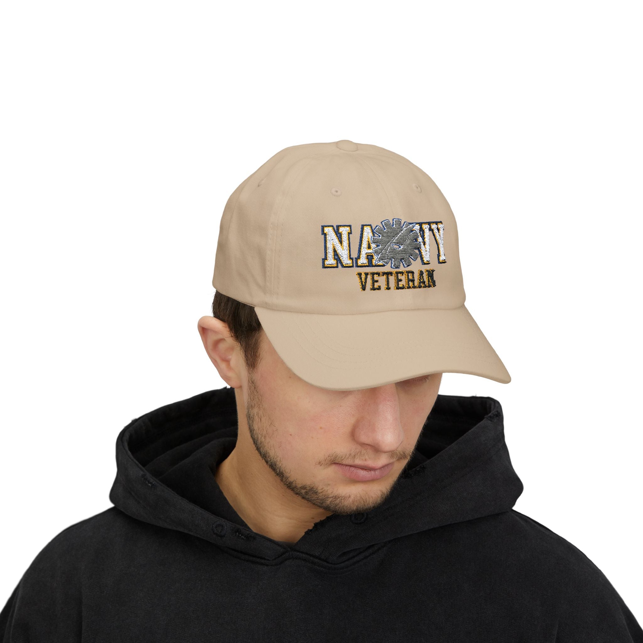 US Navy DP Veteran Embroidered Classic Dad Hat