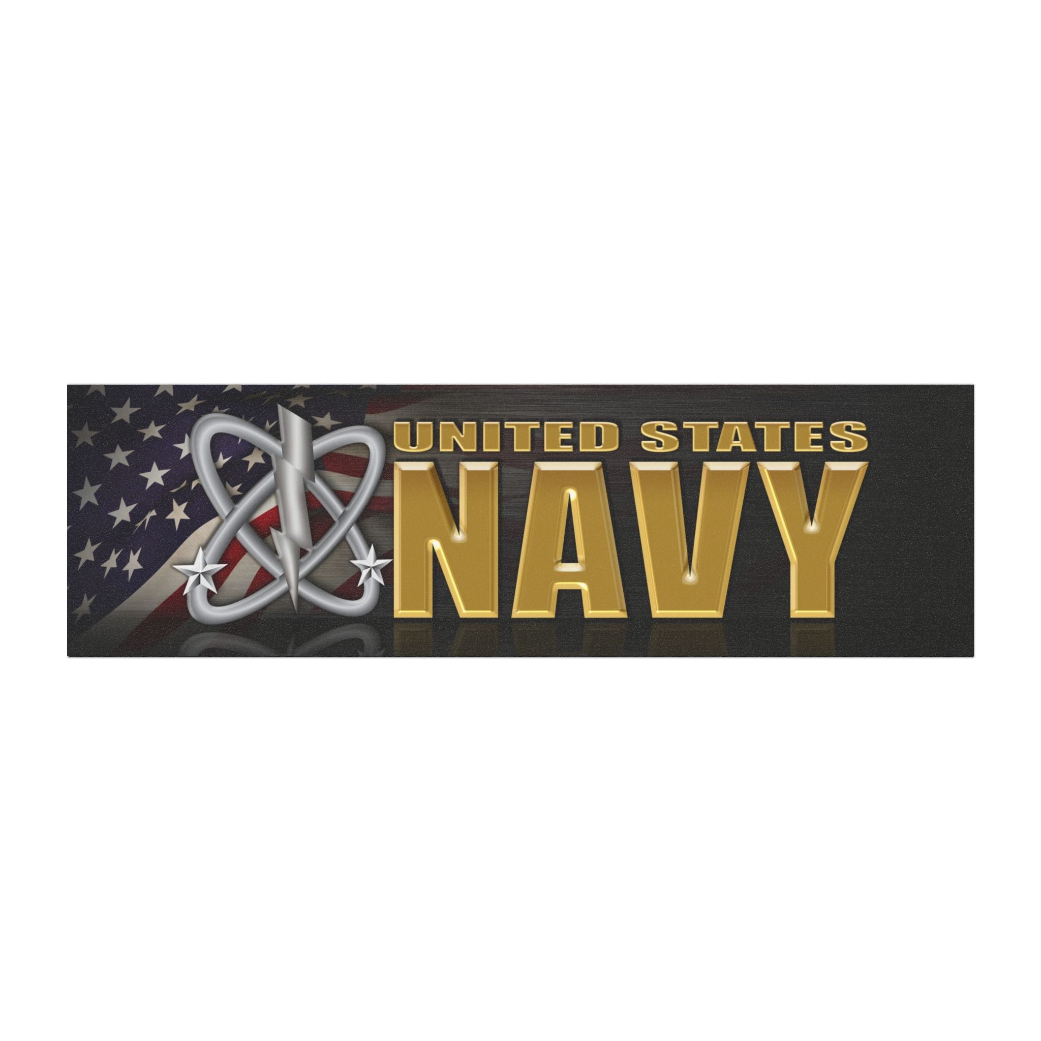 US Navy Electronics Warfare Technician Navy EW Car Magnets