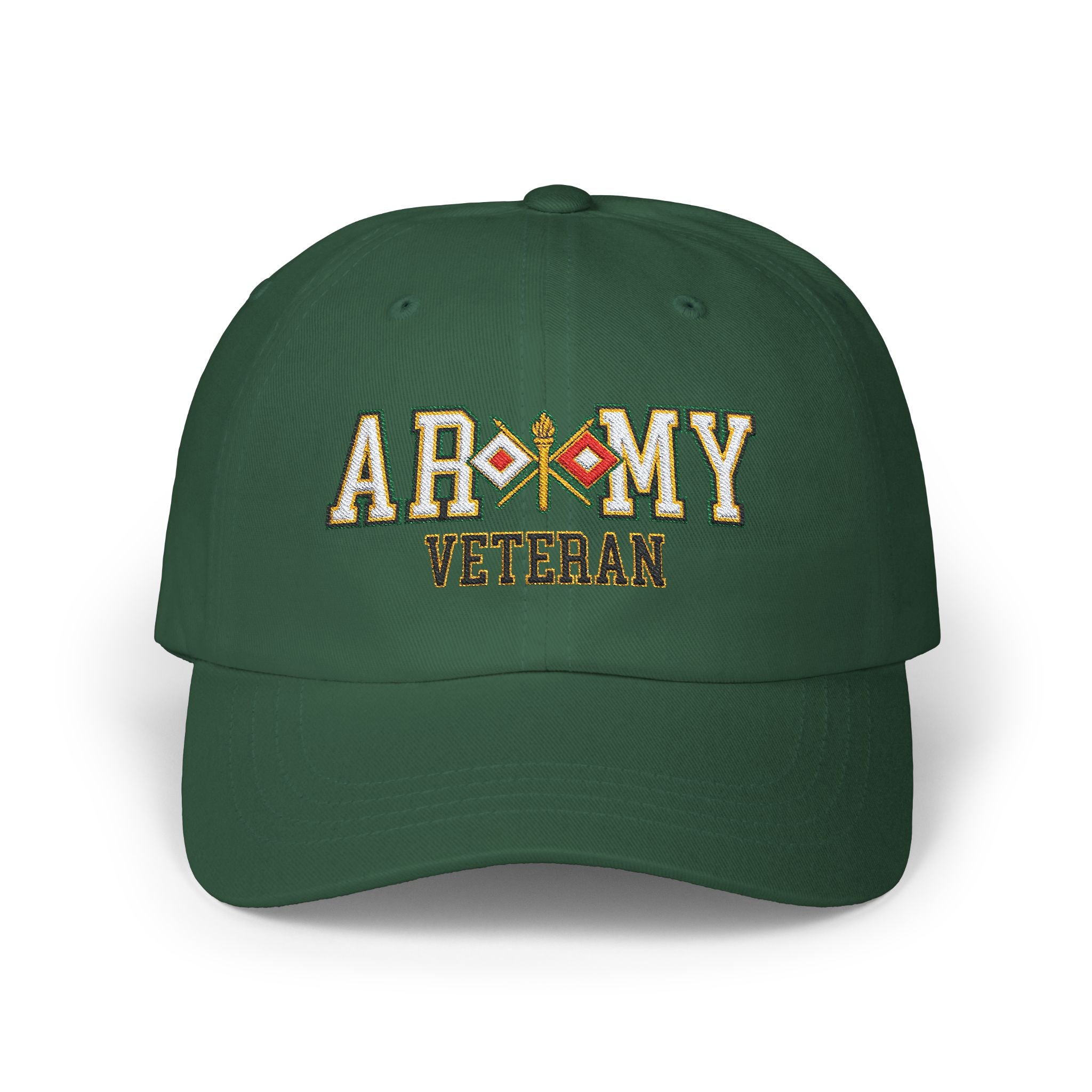 US ARMY Signal Corps Veteran Embroidered Classic Dad Cap