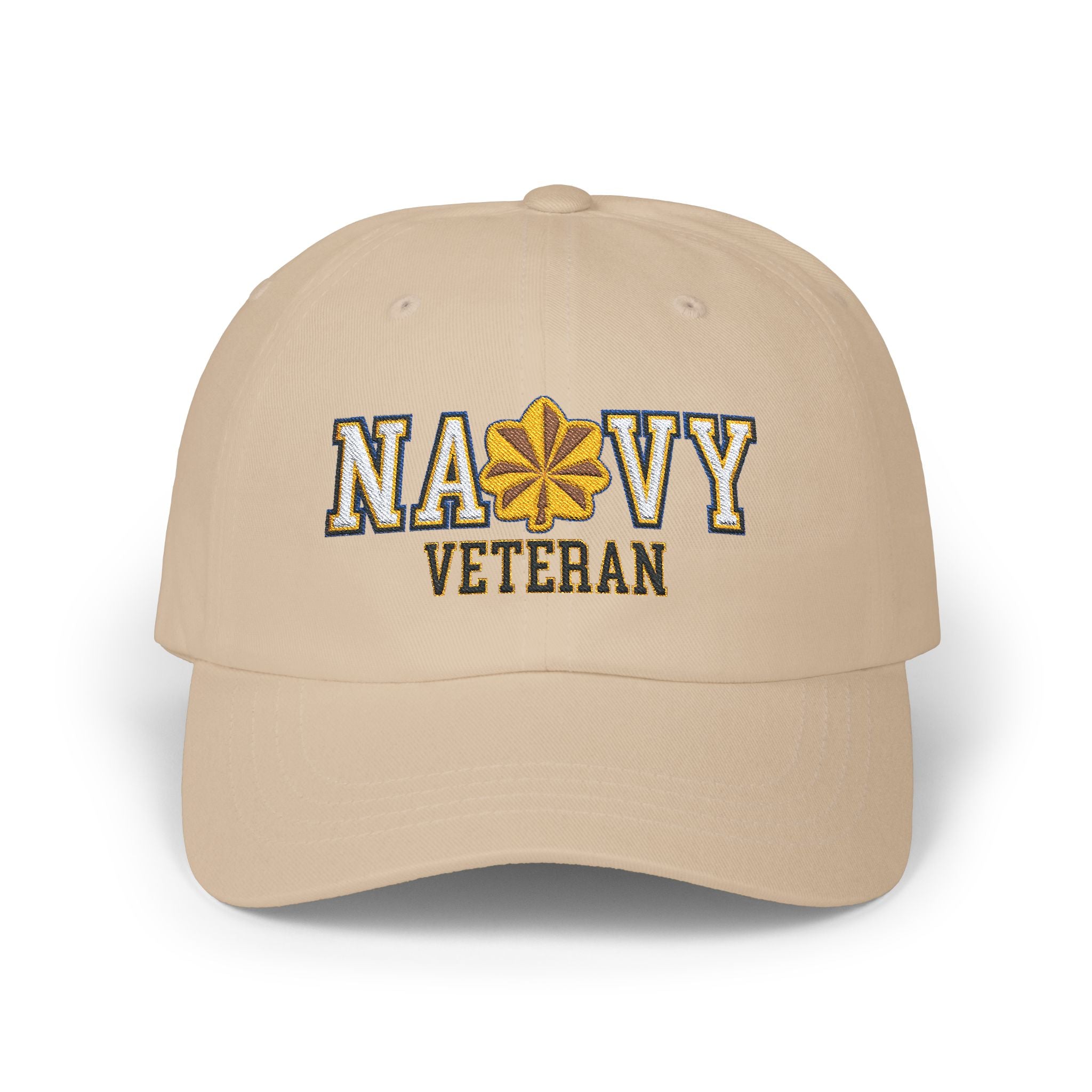 US Navy O-4 Lieutenant Commander O4 LCDR Junior Officer Veteran Embroidered Classic Dad Hat