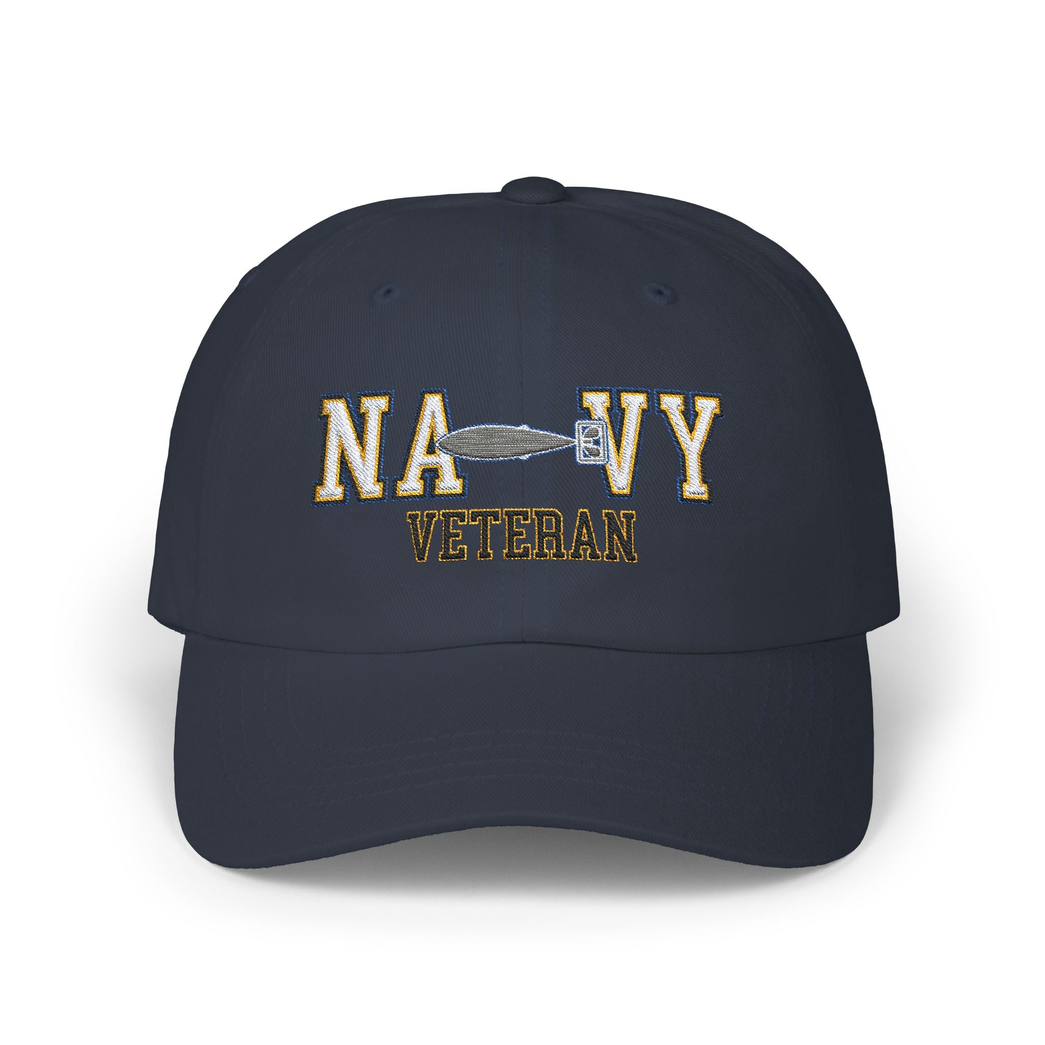 US Navy TM Veteran Embroidered Classic Dad Hat