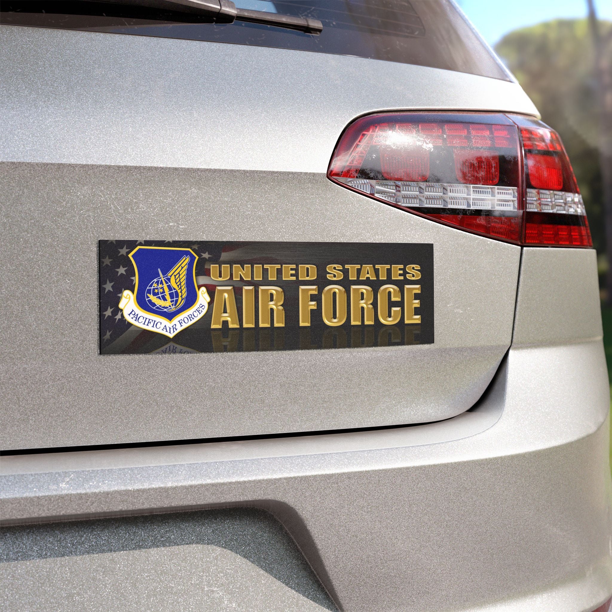 US Air Force Pacific Air Forces Car Magnets