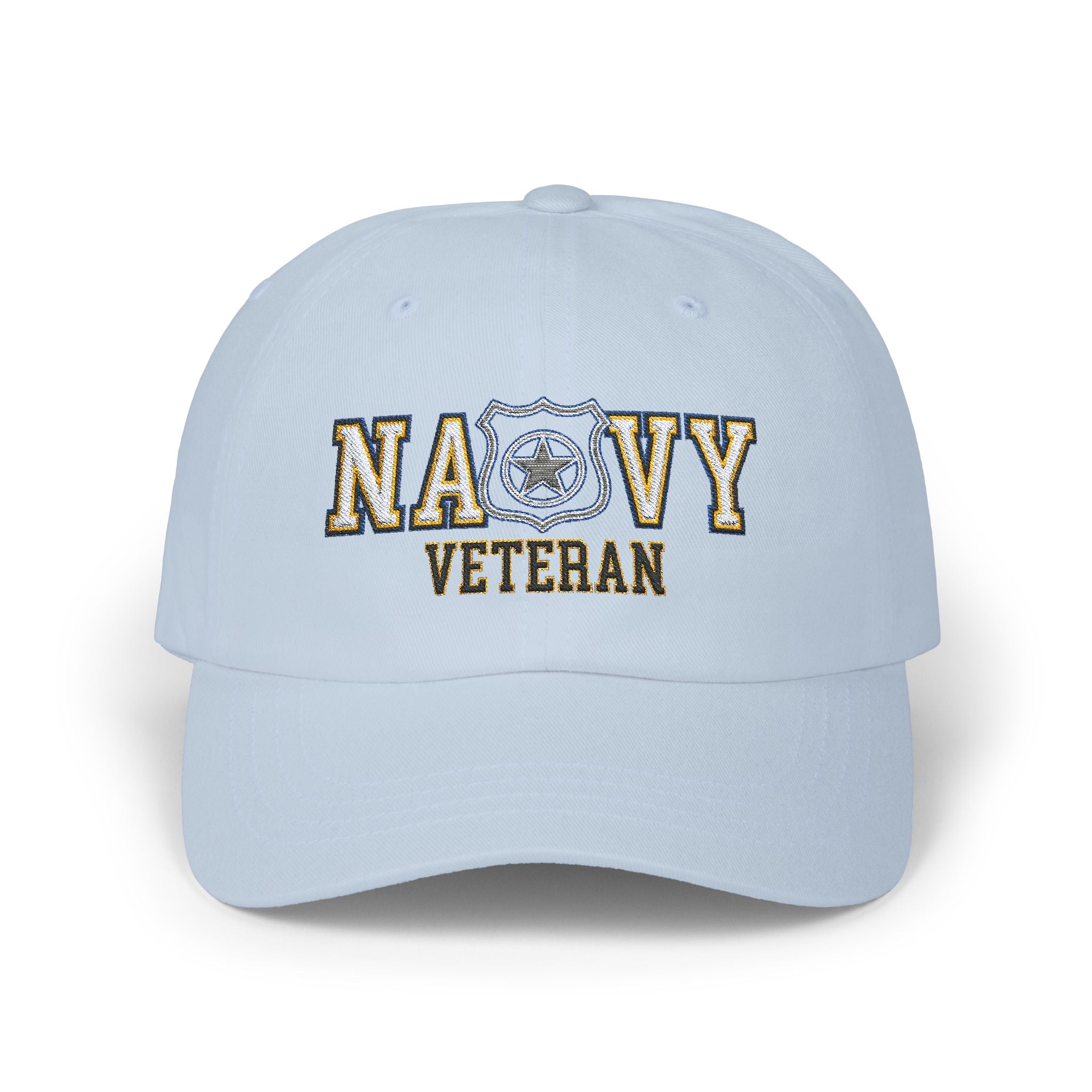 US Navy MA Veteran Embroidered Classic Dad Hat