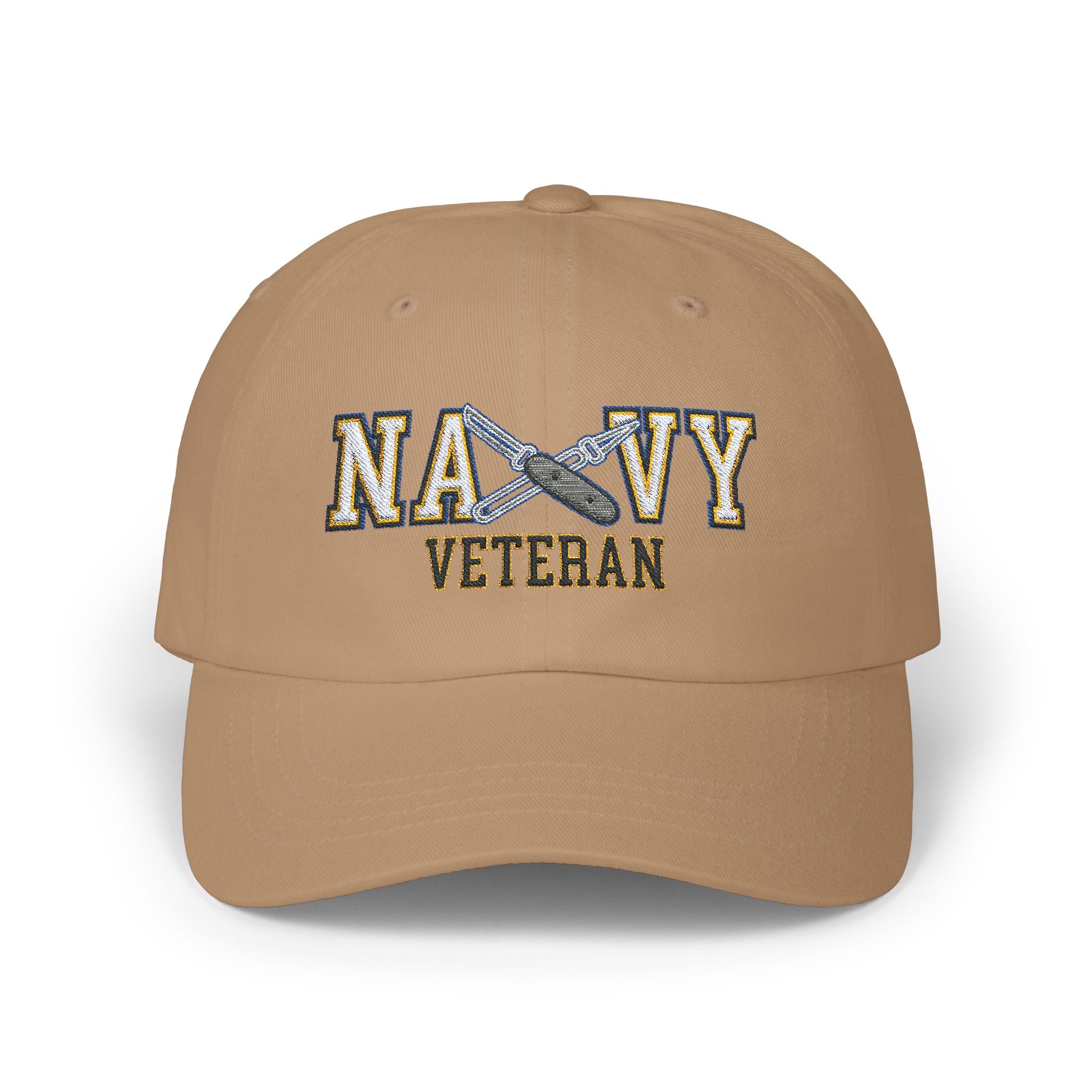 US Navy LI Veteran Embroidered Classic Dad Hat