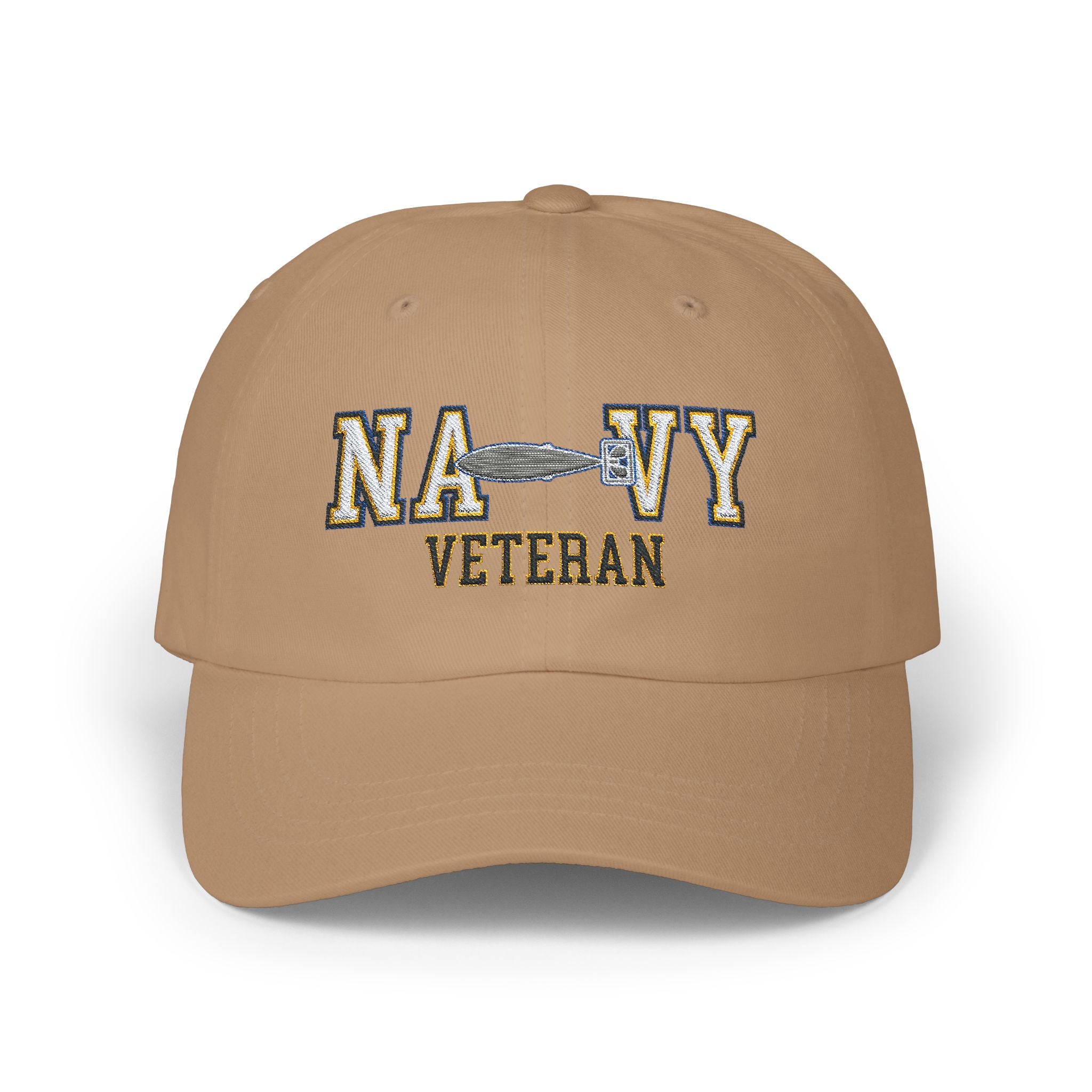 US Navy TM Veteran Embroidered Classic Dad Hat