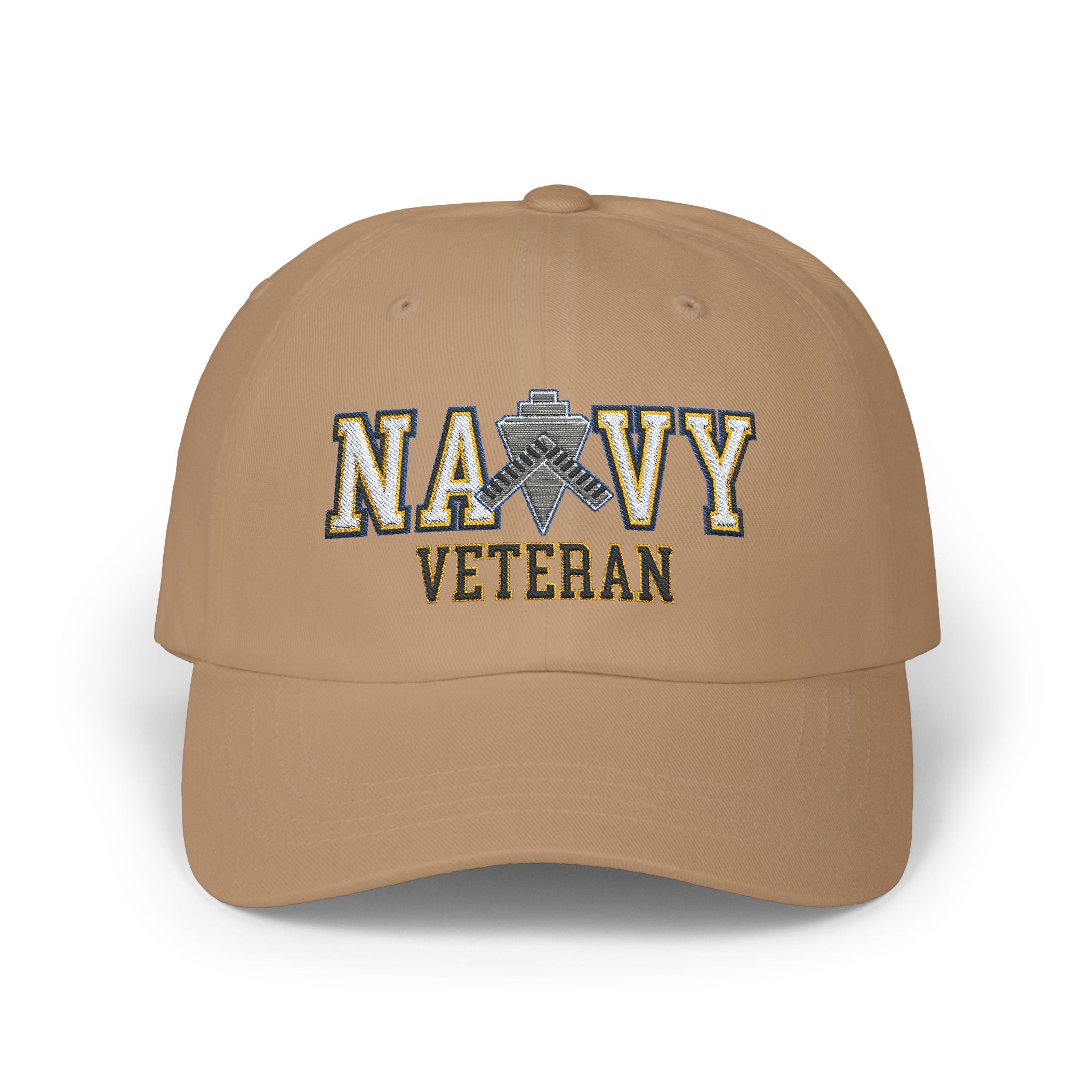 US Navy BU Veteran Embroidered Classic Dad Hat