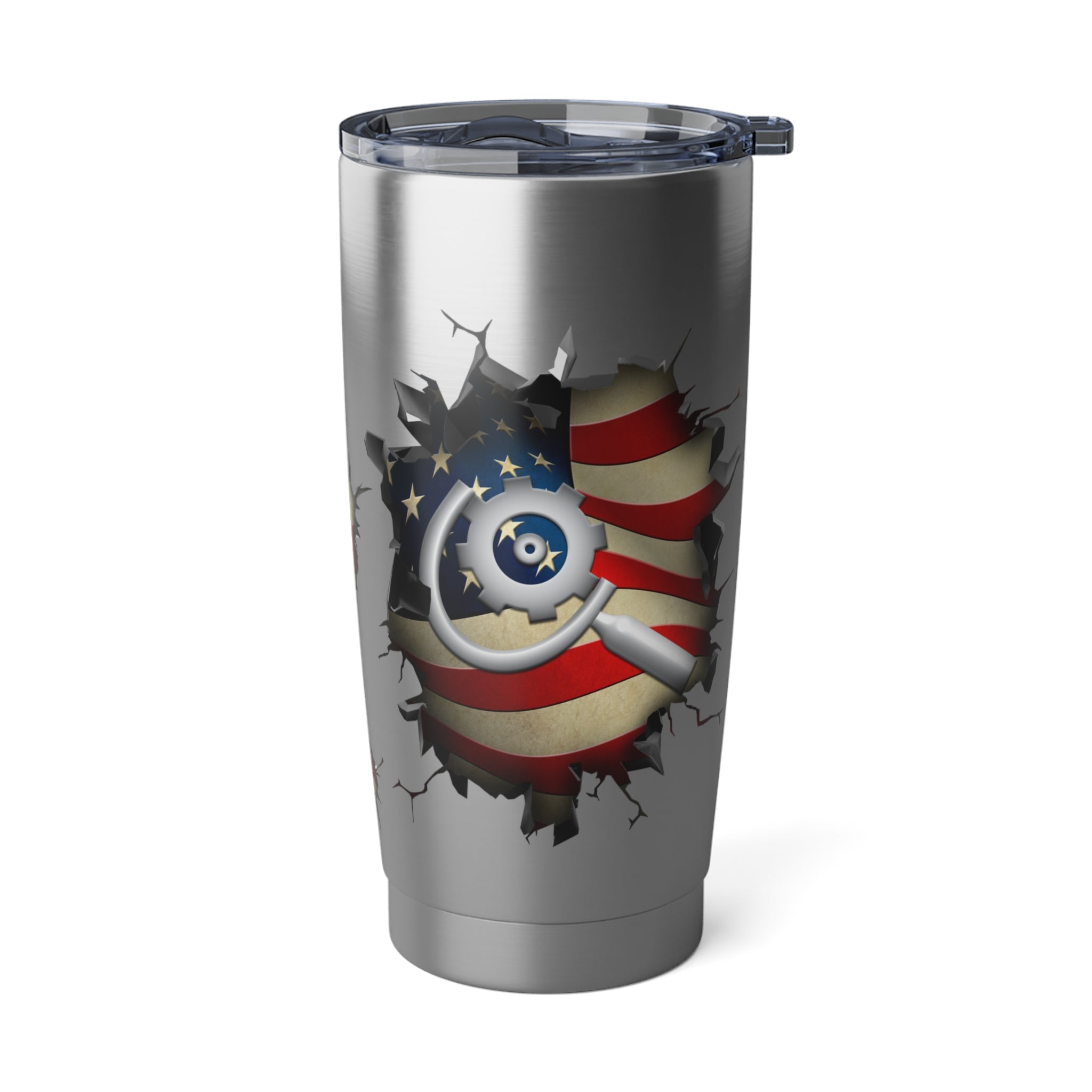 US Navy Machinery repairman Navy MR 3D Break Effect Vagabond 20oz Tumbler