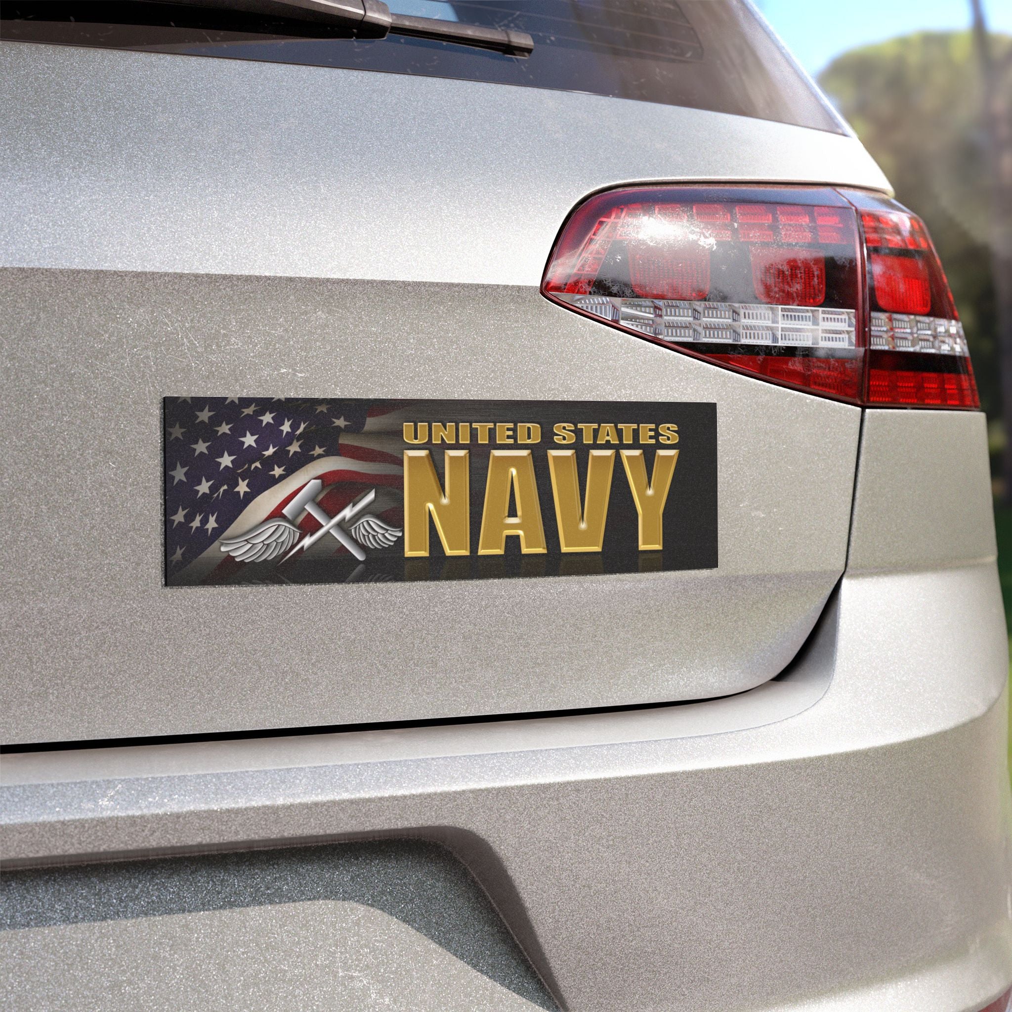 US Navy Aviation Support Equipment Tech Navy AS Car Magnets