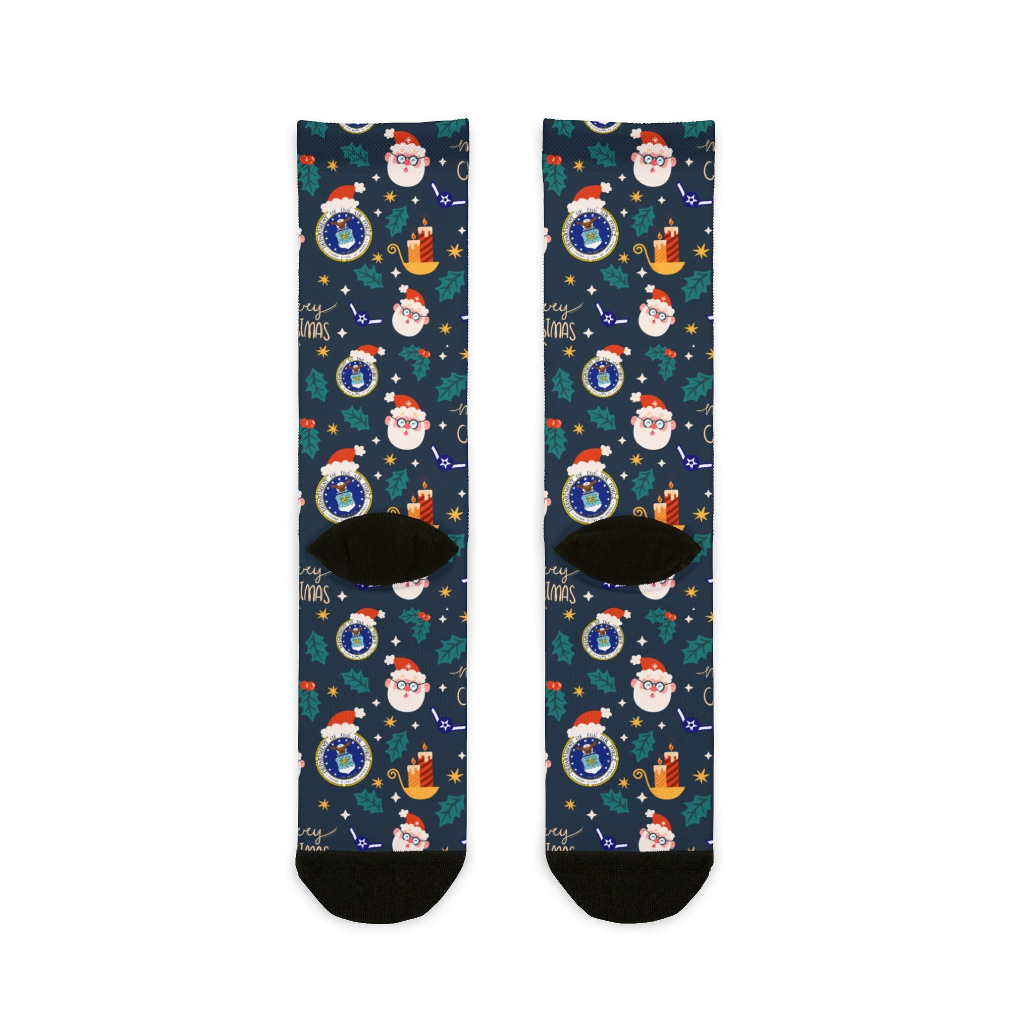 Custom US Military Ranks/Insignia All Over Prints Sublimation Crew Socks JSK07