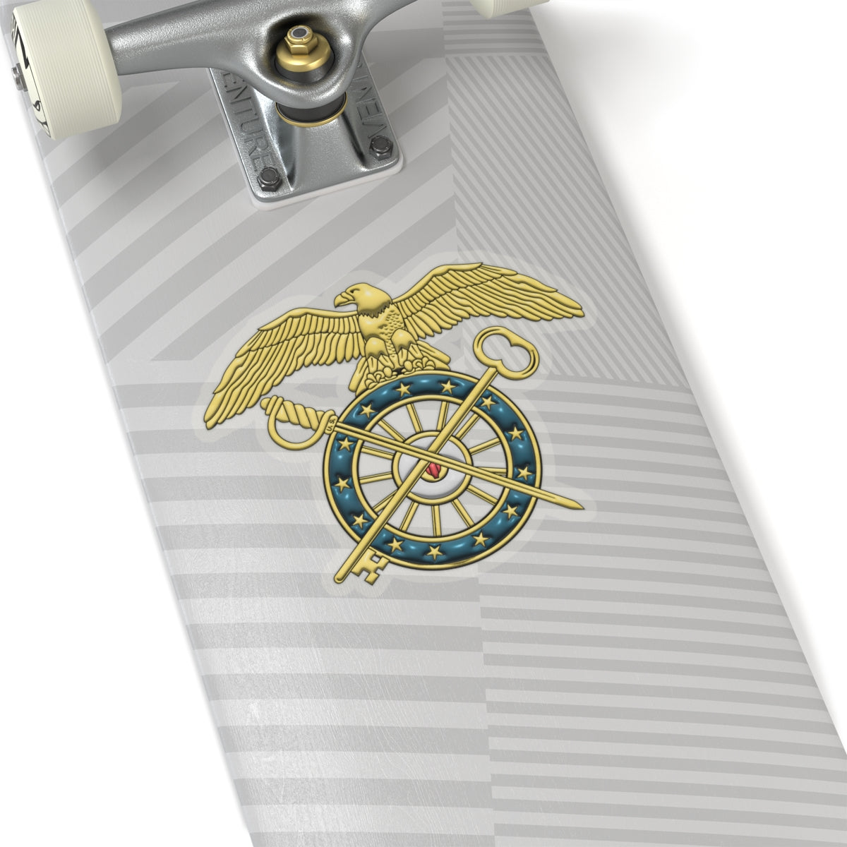 US Army Quartermaster Corps 3D Effect Stickers