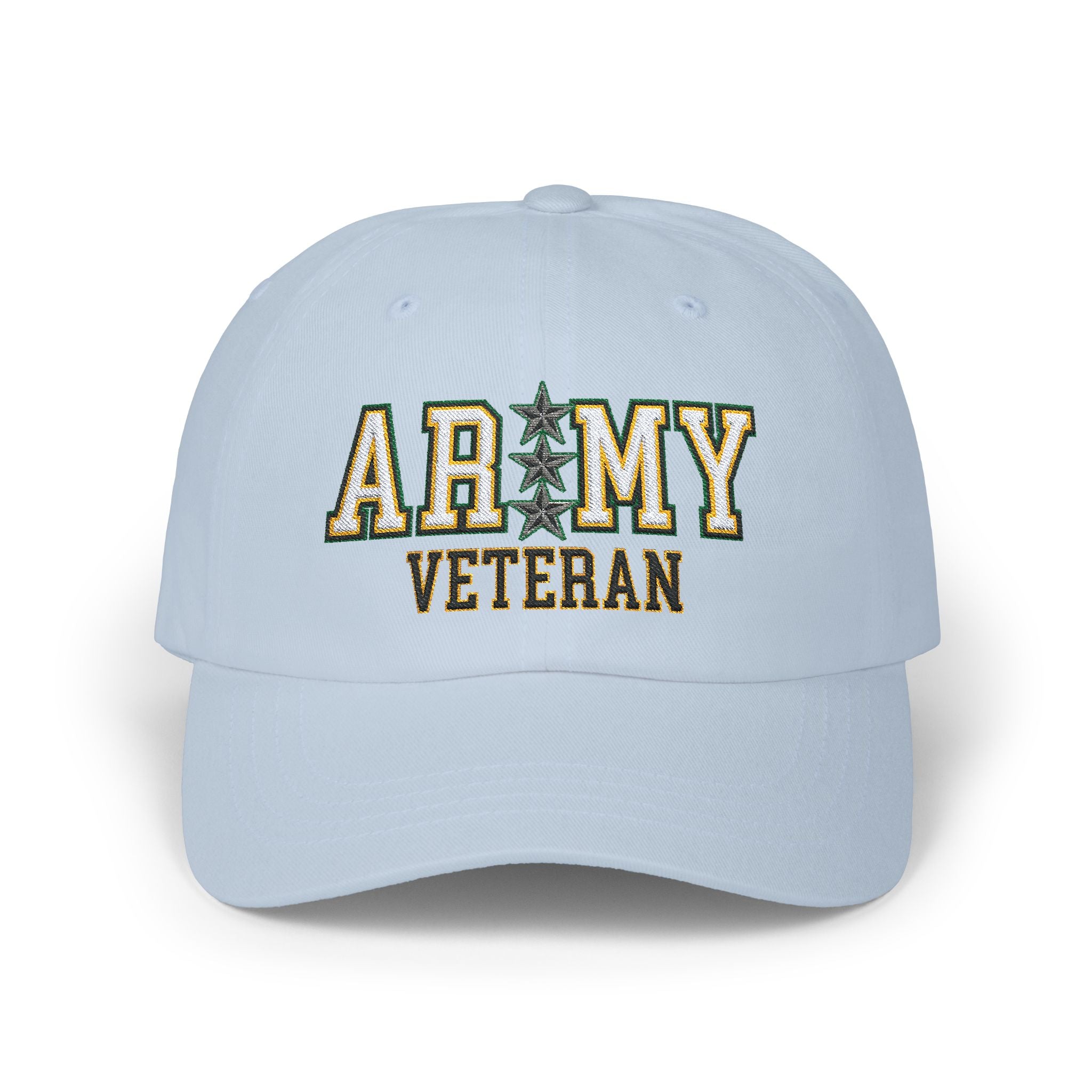 US Army O-9 Lieutenant General O9 LTG General Officer Veteran Embroidered Classic Dad Cap