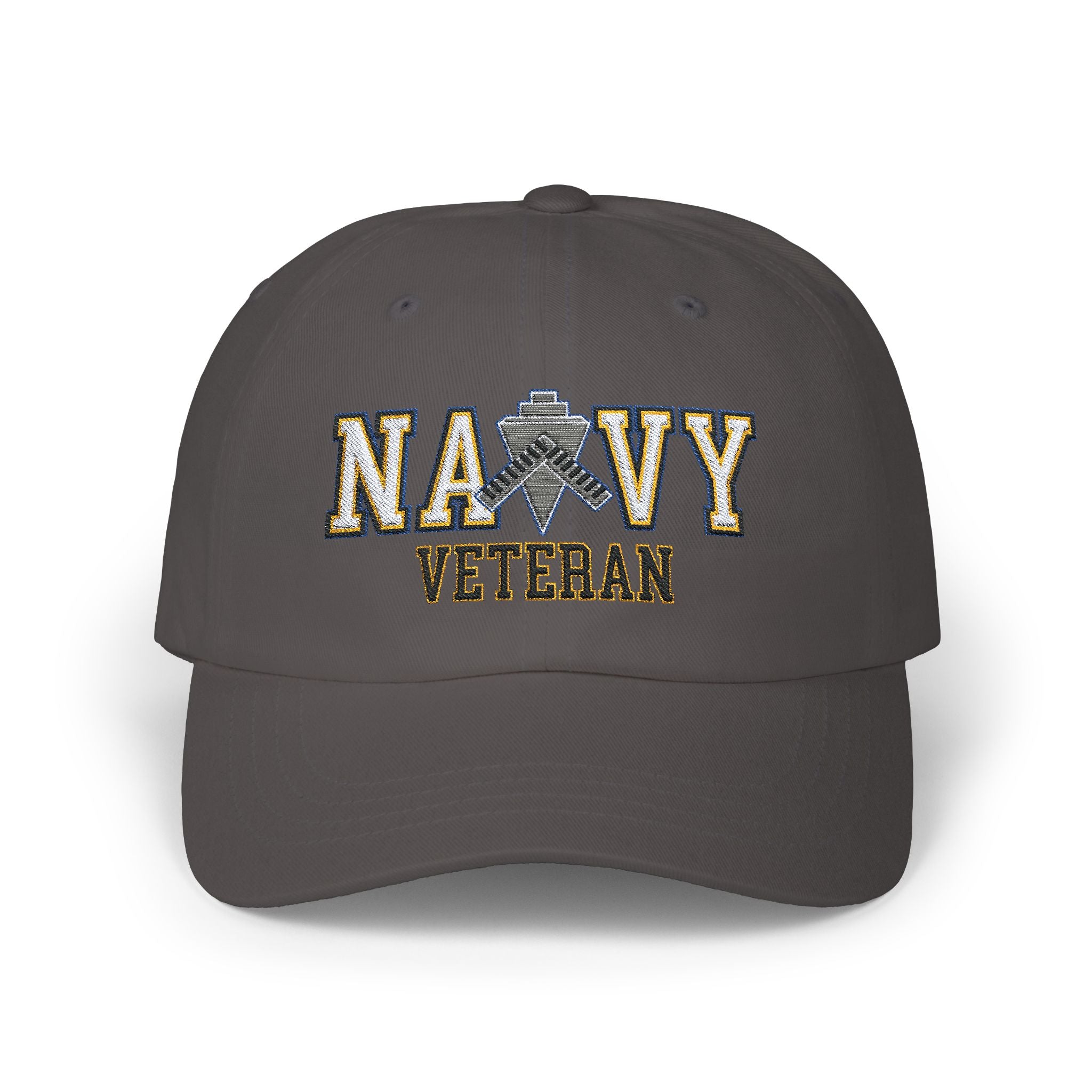 US Navy BU Veteran Embroidered Classic Dad Hat