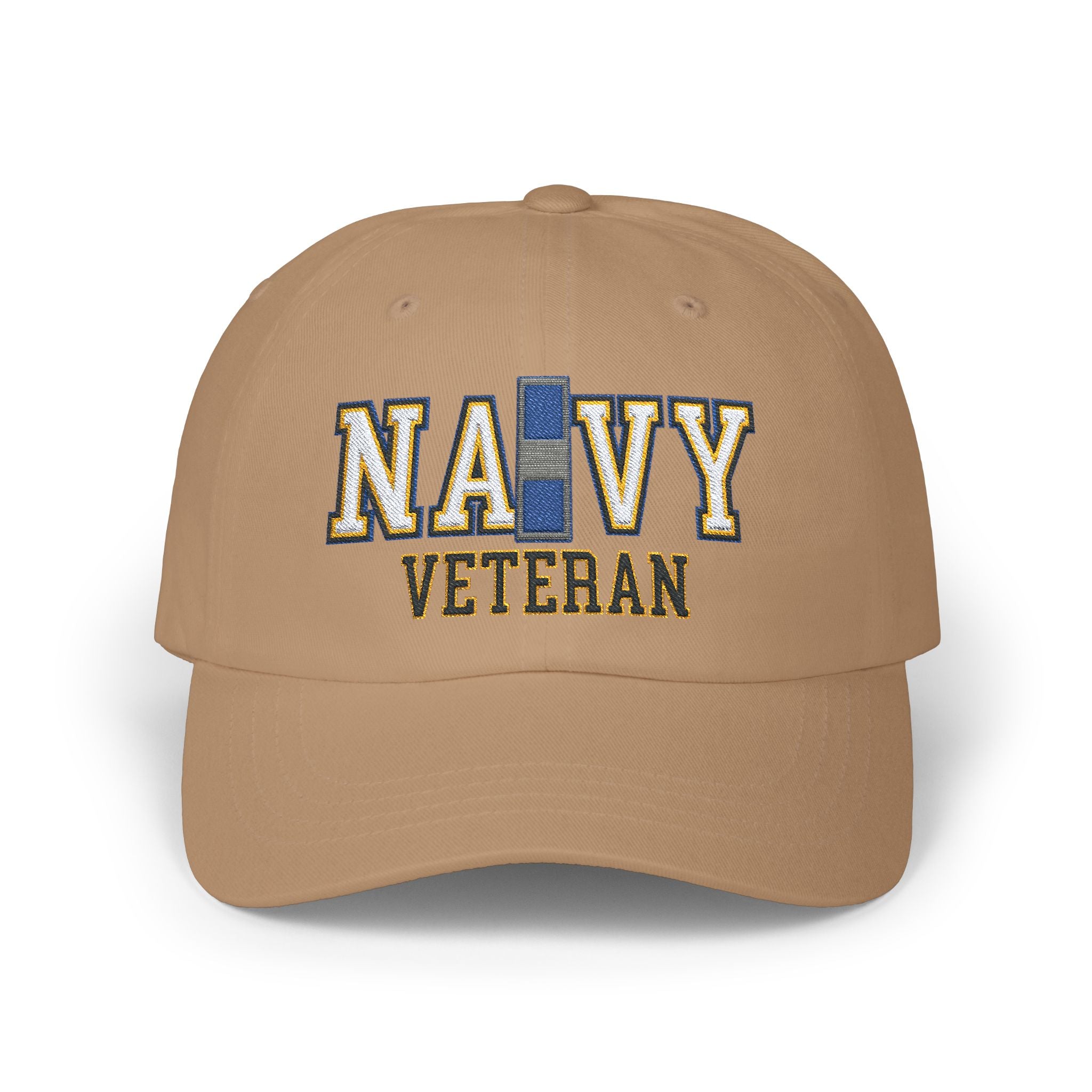 US Navy W-3 Chief Warrant Officer 3 W3 CW3 Warrant Officer Veteran Embroidered Classic Dad Hat