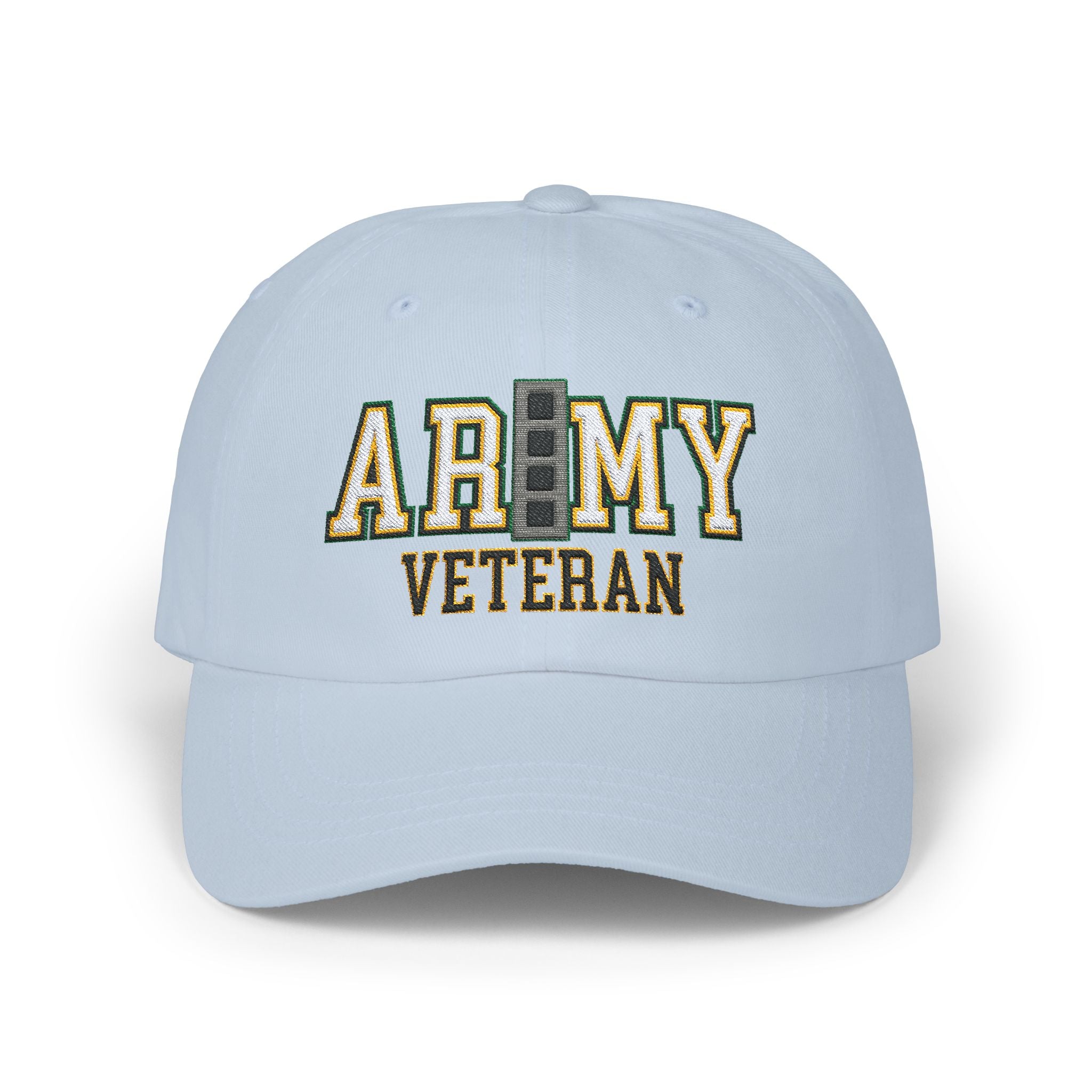 US Army W-4 Chief Warrant Officer 4 W4 CW4 Warrant Officer Veteran Embroidered Classic Dad Cap