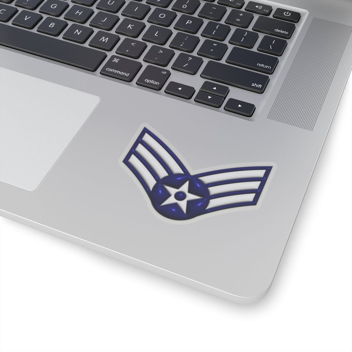 US Air Force E-4 Senior Airman SrA 3D Effect Stickers