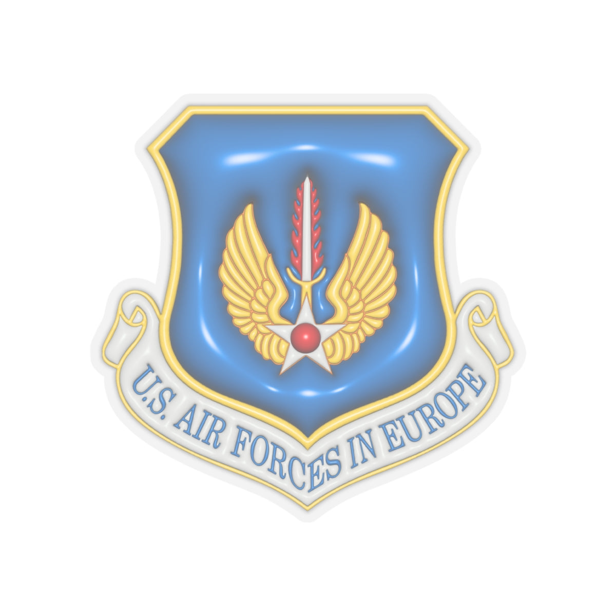 US Air Force in Europe 3D Effect Stickers