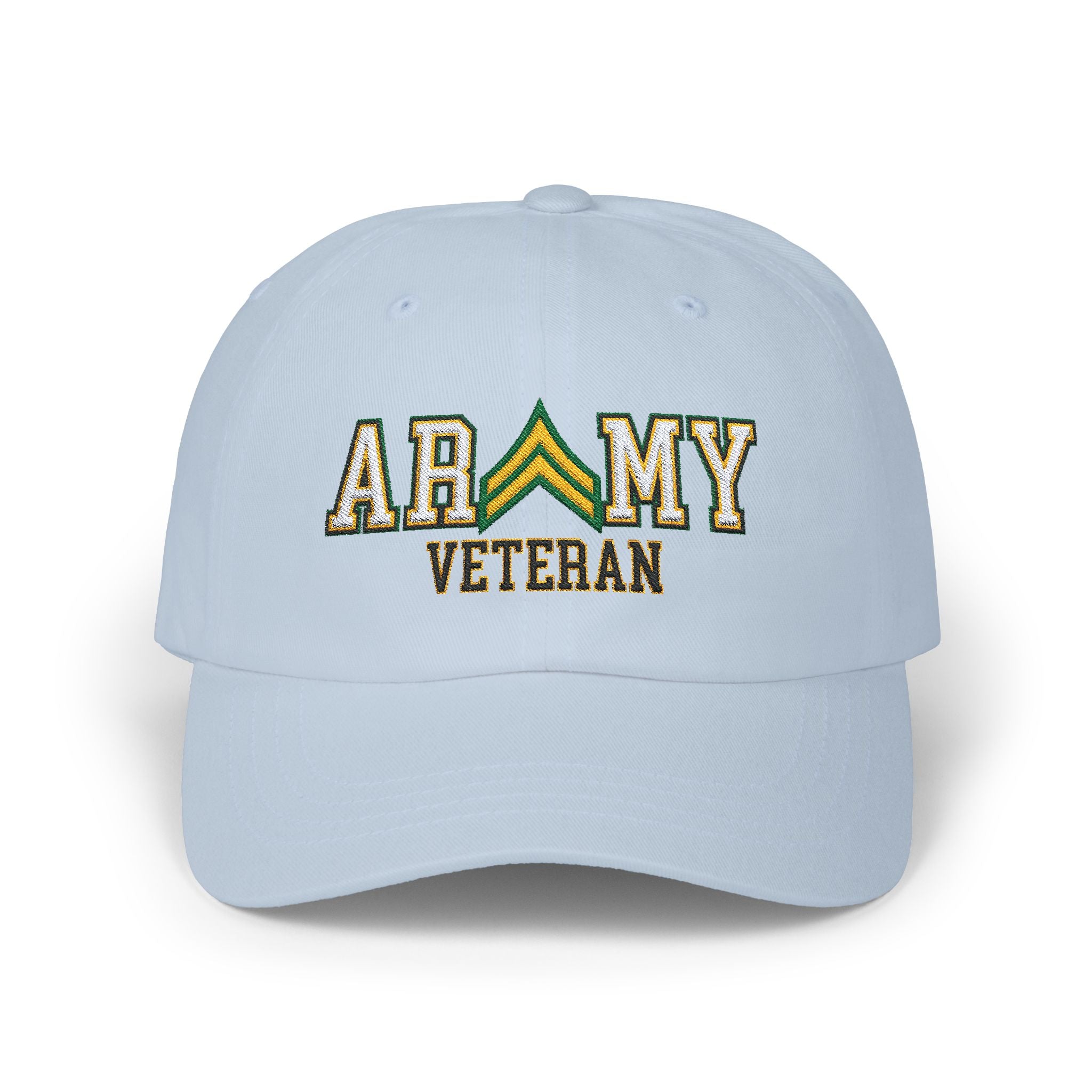 US Army E-4 Corporal E4 CPL Noncommissioned Officer Veteran Embroidered Classic Dad Cap