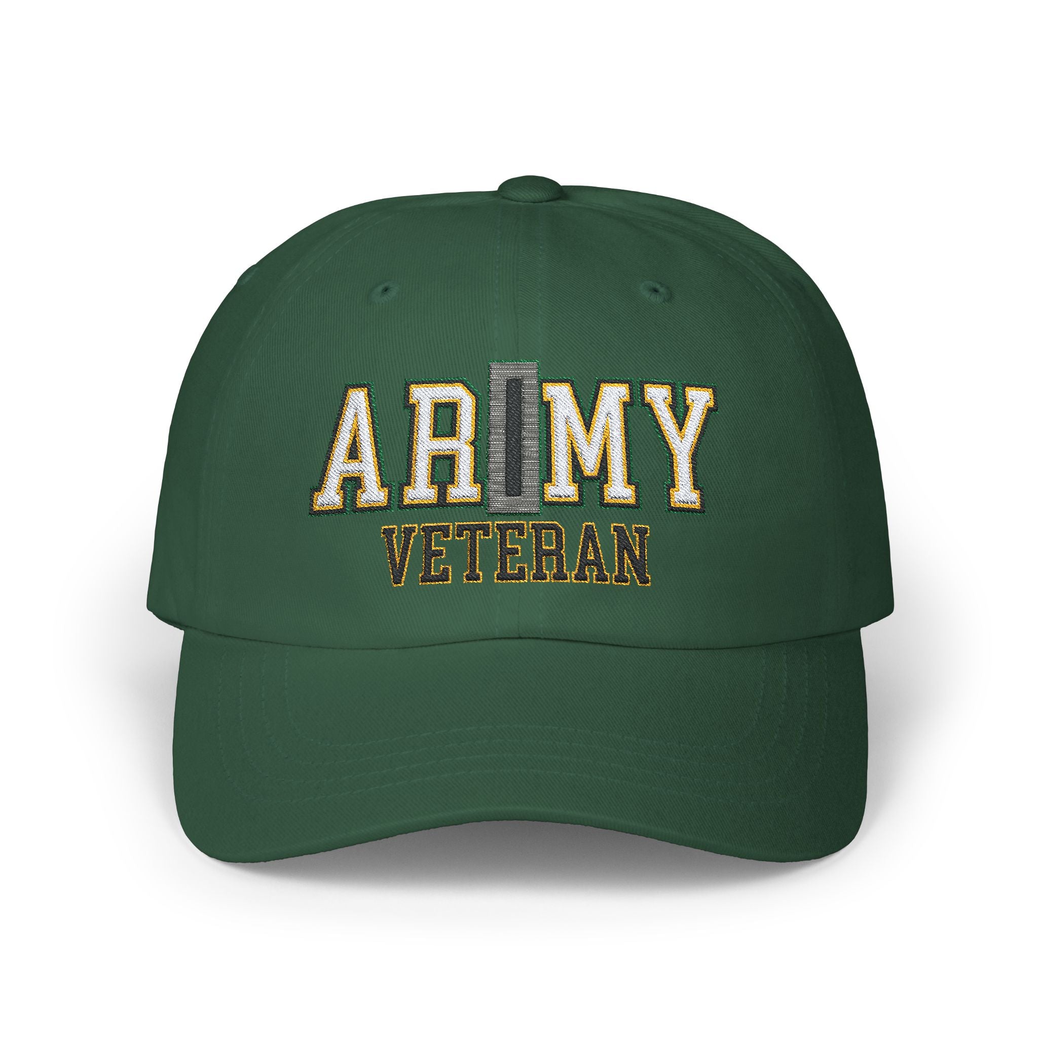 US Army W-5 Chief Warrant Officer 5 W5 CW5 Warrant Officer Veteran Embroidered Classic Dad Cap