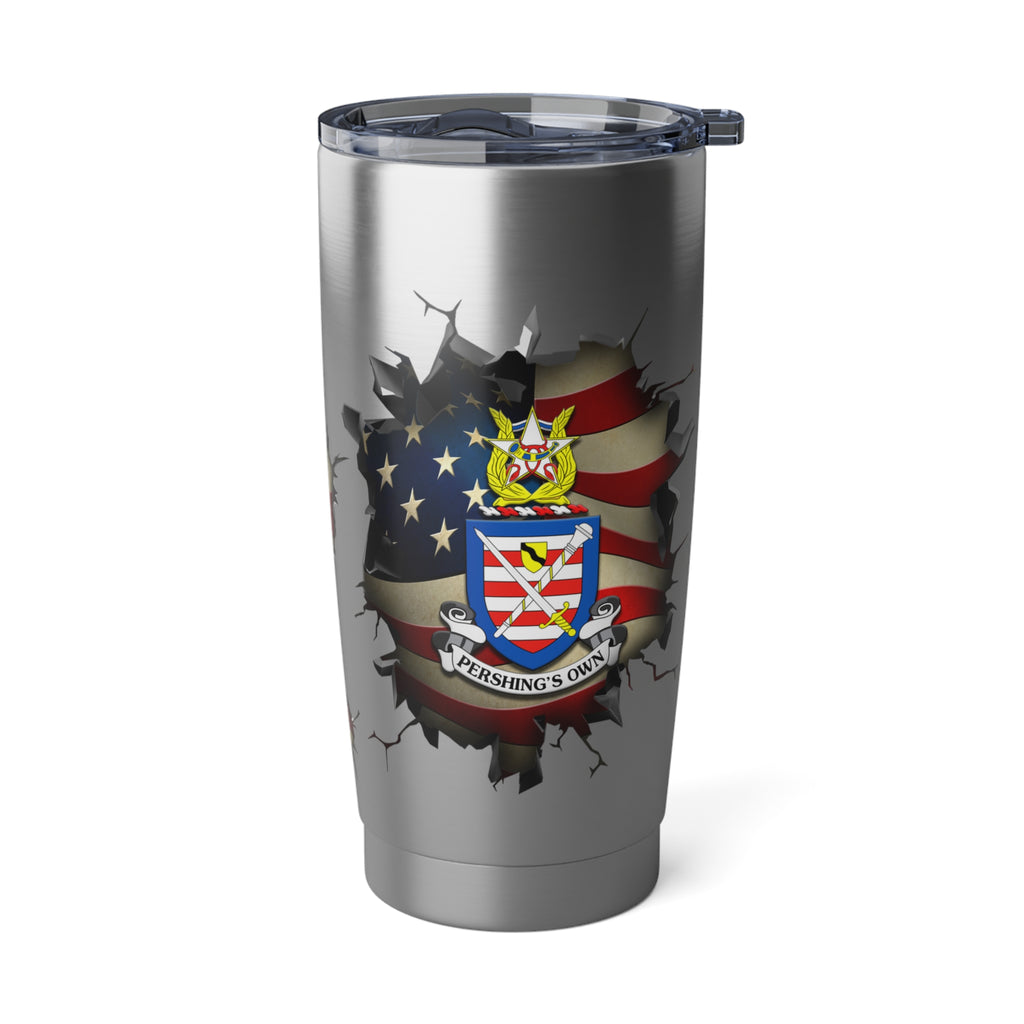 US army band pershing_s own 3D Break Effect Vagabond 20oz Tumbler