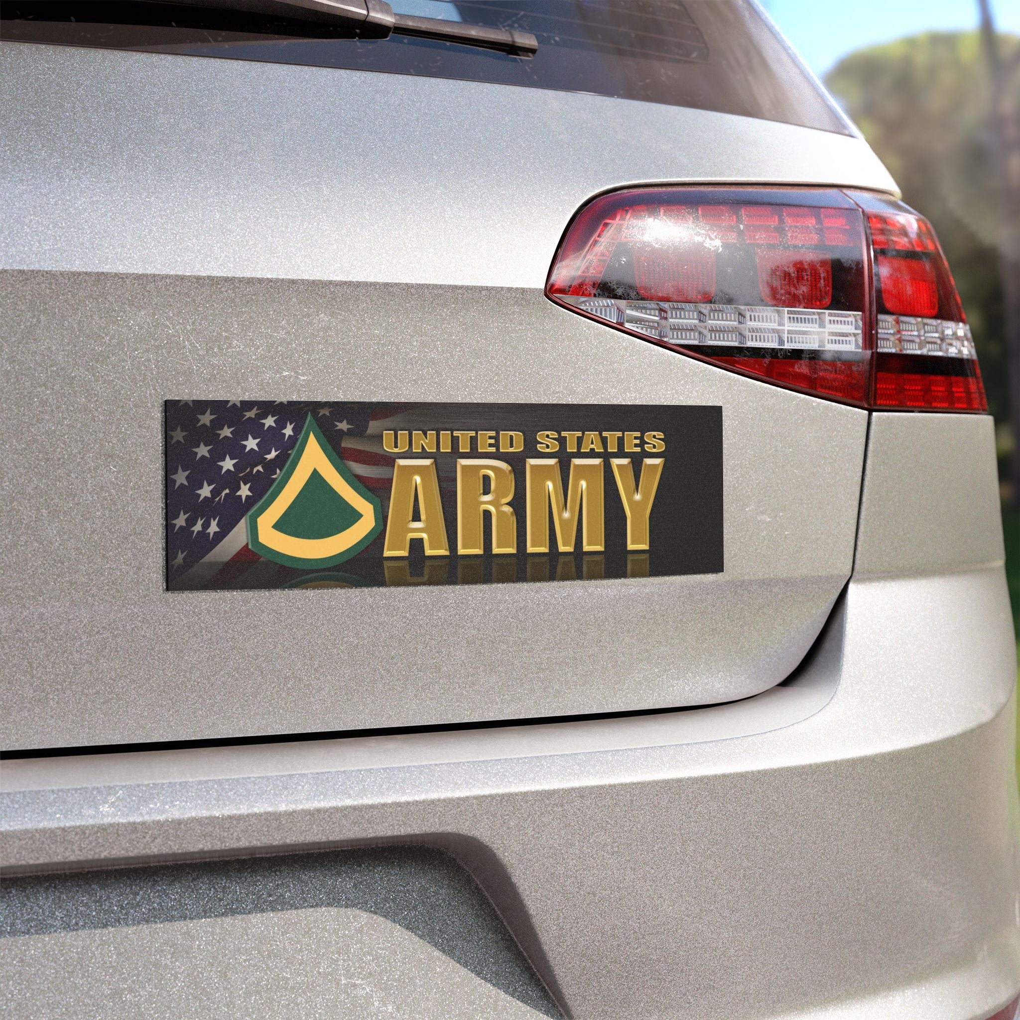 US Army E-3 PFC E3 Private First Class Ranks Car Magnets