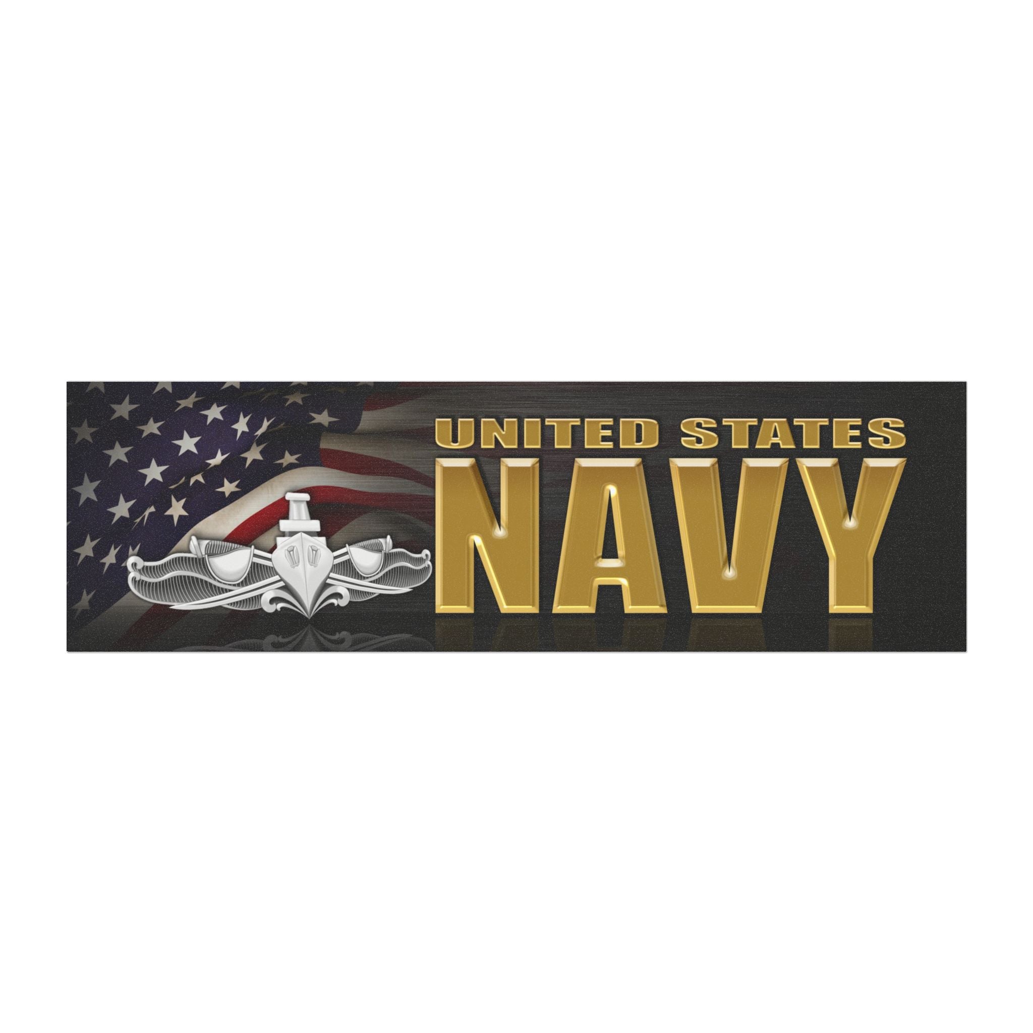 US Navy Surface Warfare Enlisted Badge Car Magnets