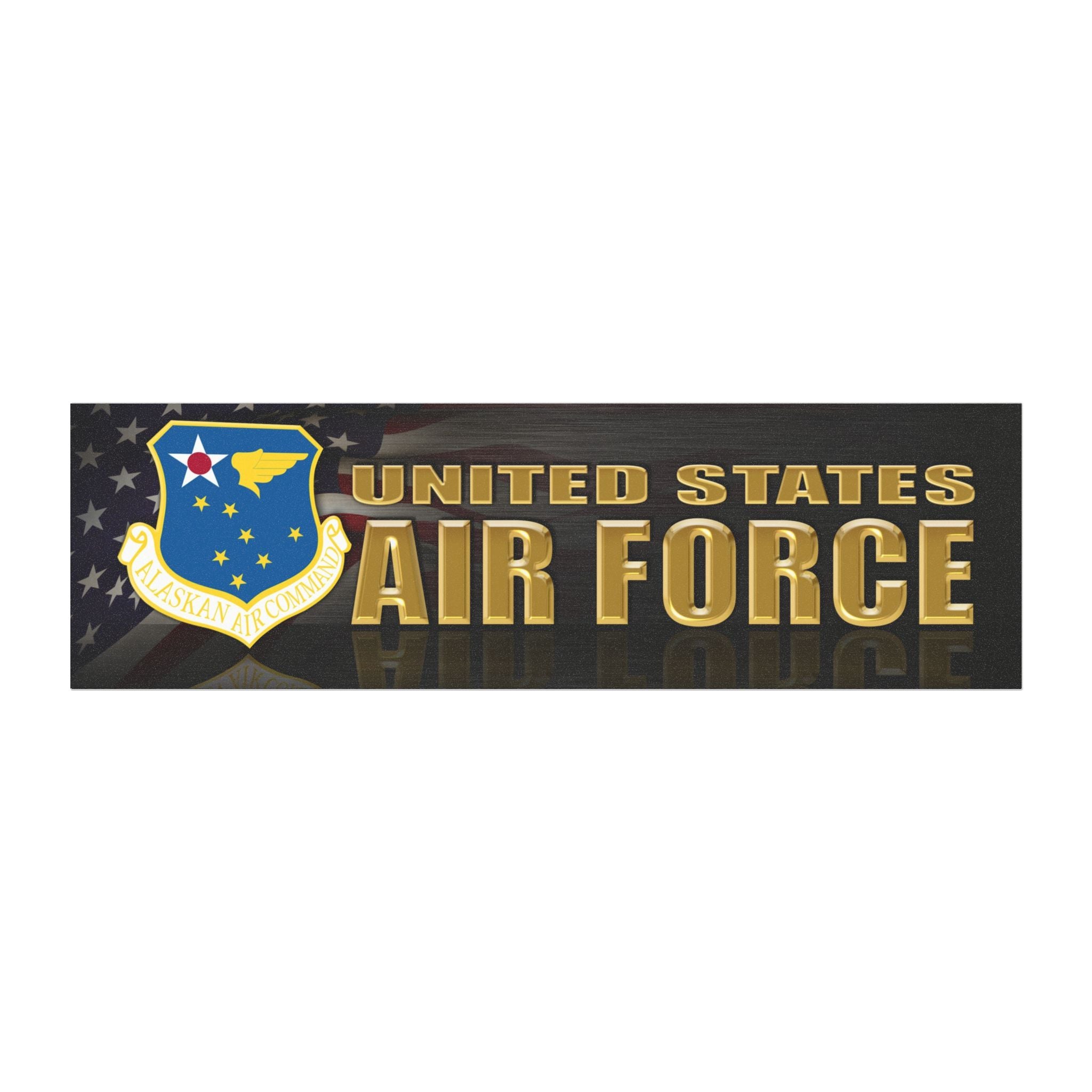 US Air Force Alaskan Air Command Car Magnets