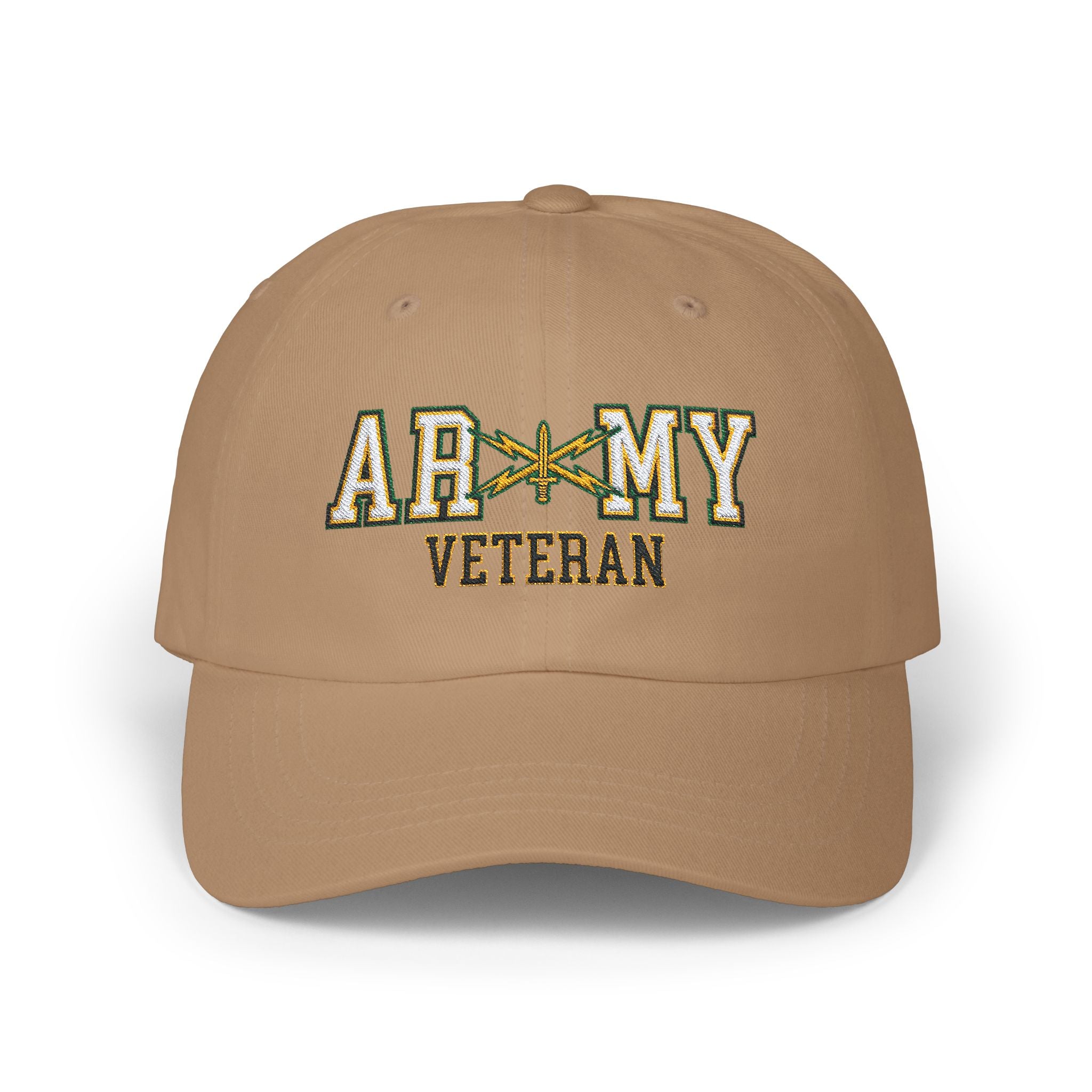 US ARMY Cyber Corps Veteran Embroidered Classic Dad Cap