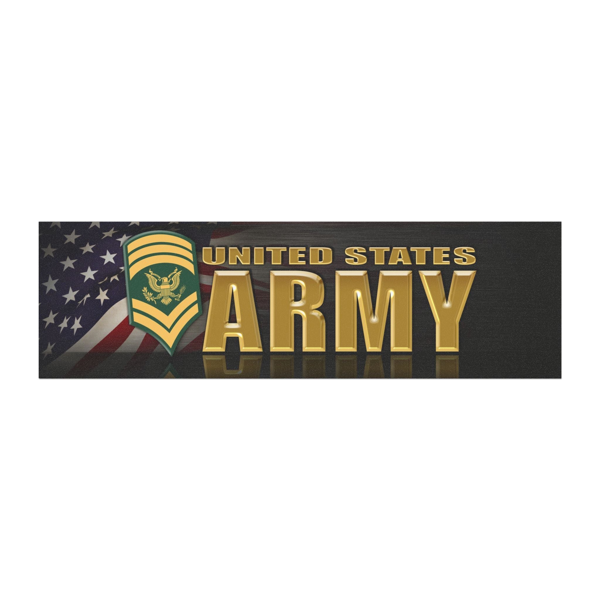 US Army E-9 SPC E9 Specialist Ranks Car Magnets